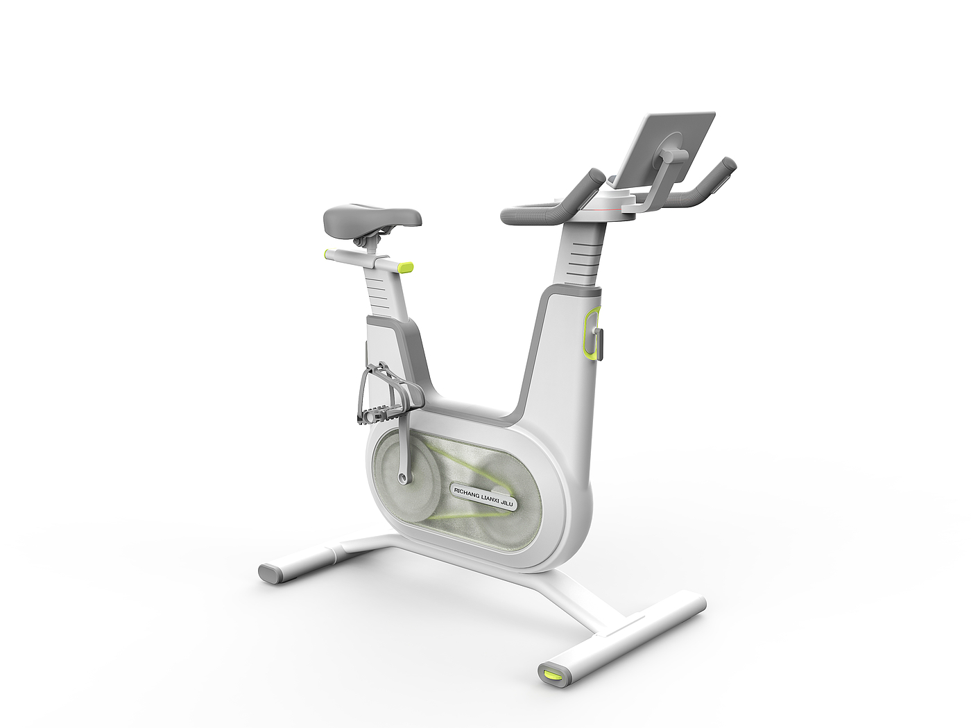 spinning, recording, cycling，