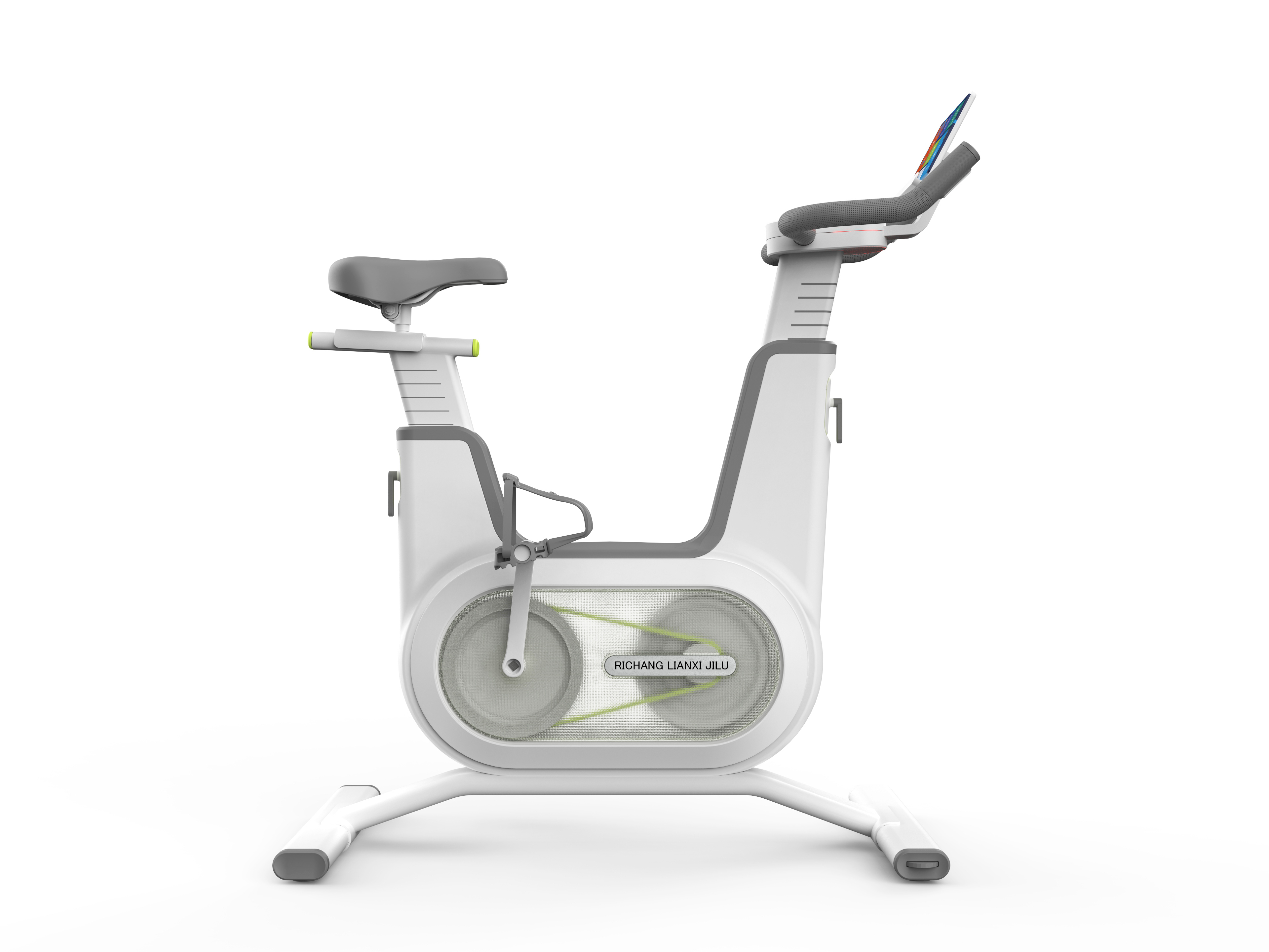 spinning, recording, cycling，