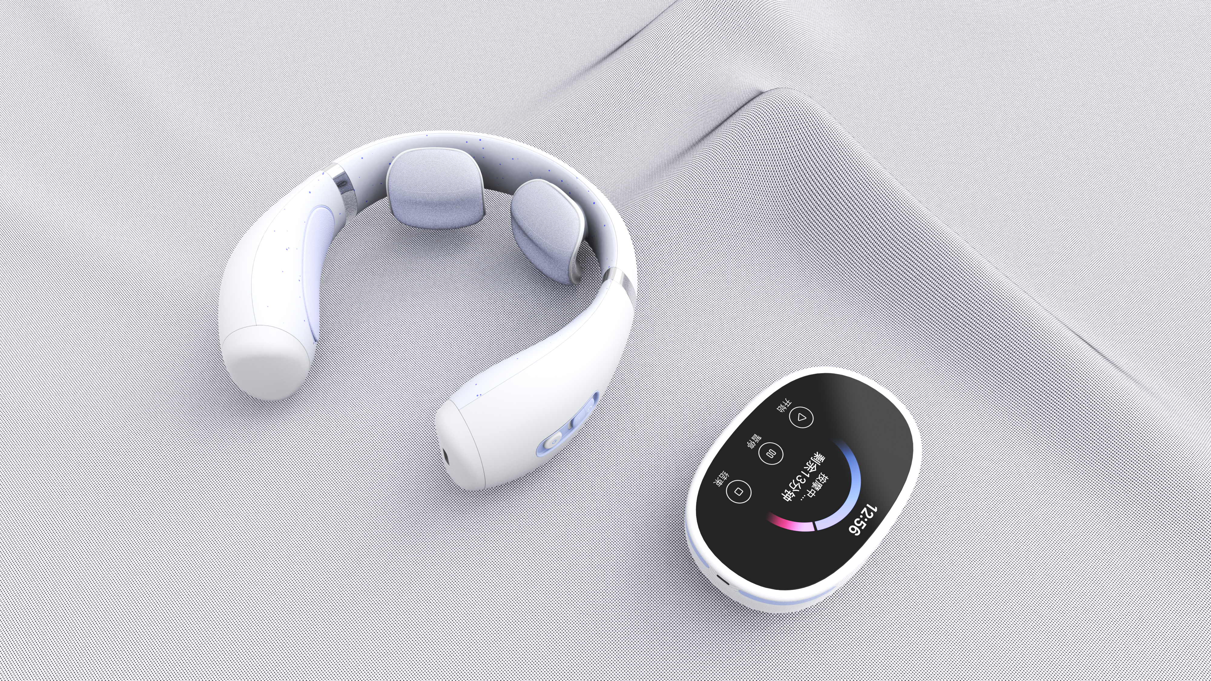 Modular design neck massage instrument，