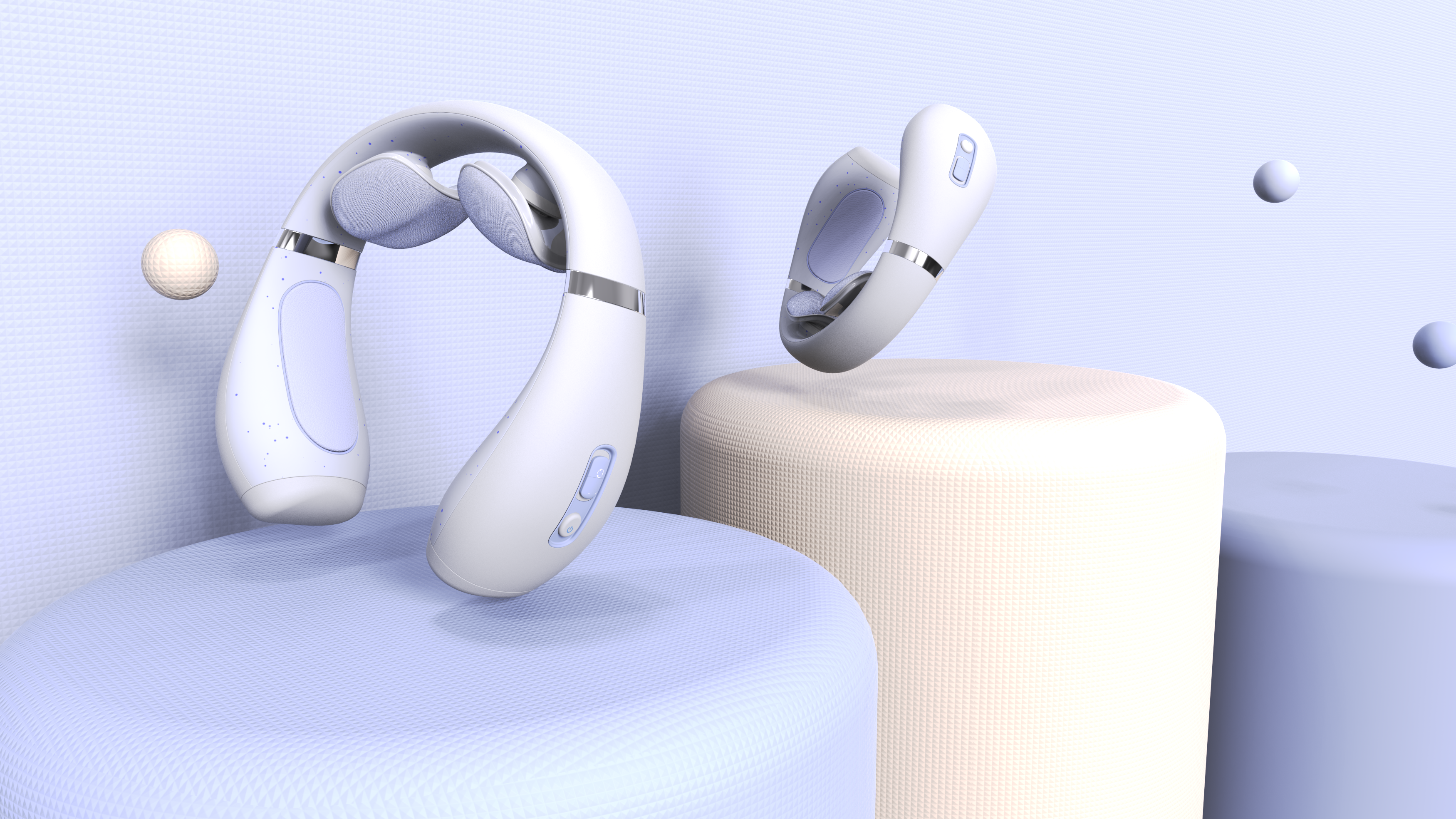 Modular design neck massage instrument，