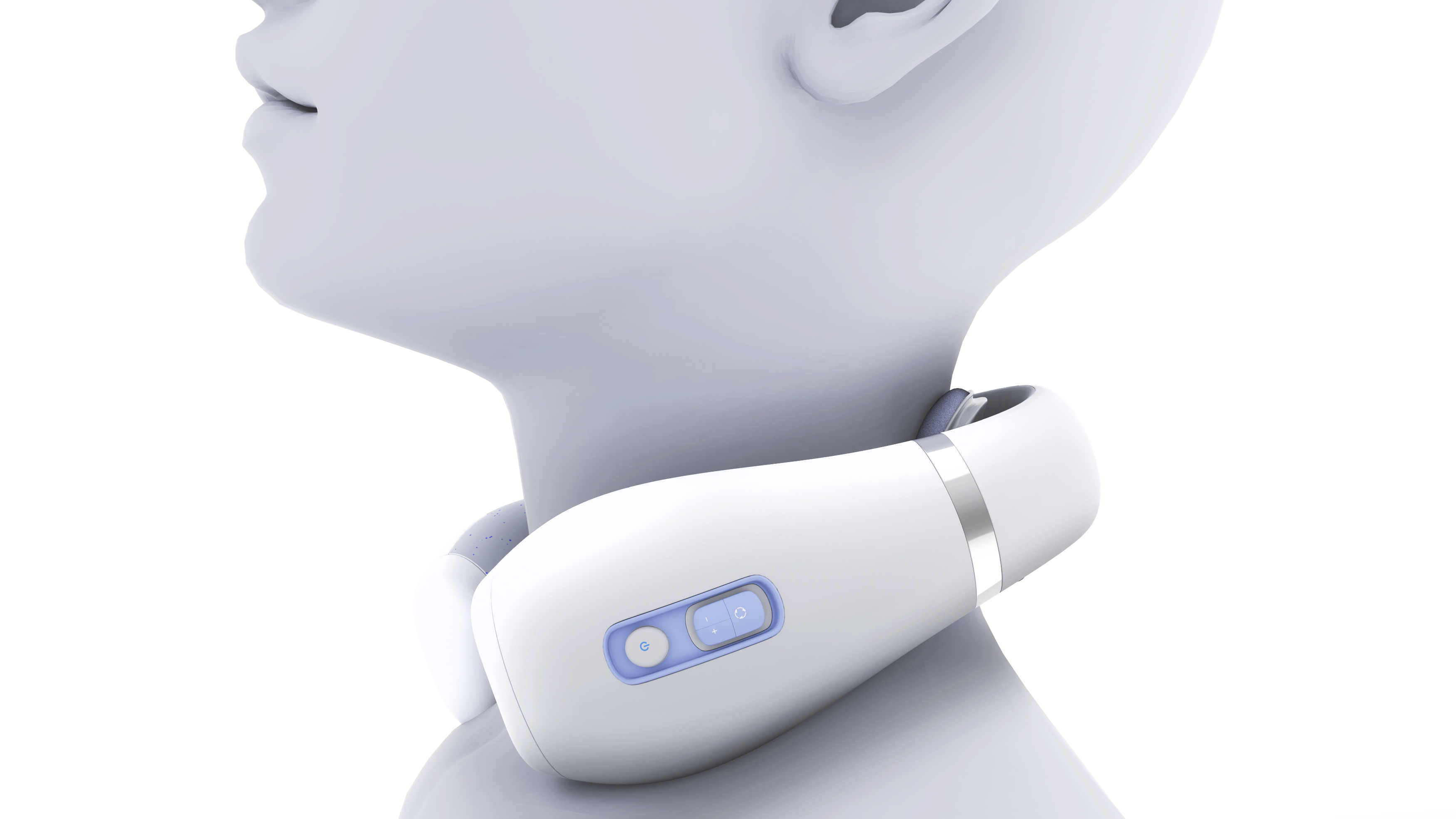 Modular design neck massage instrument，