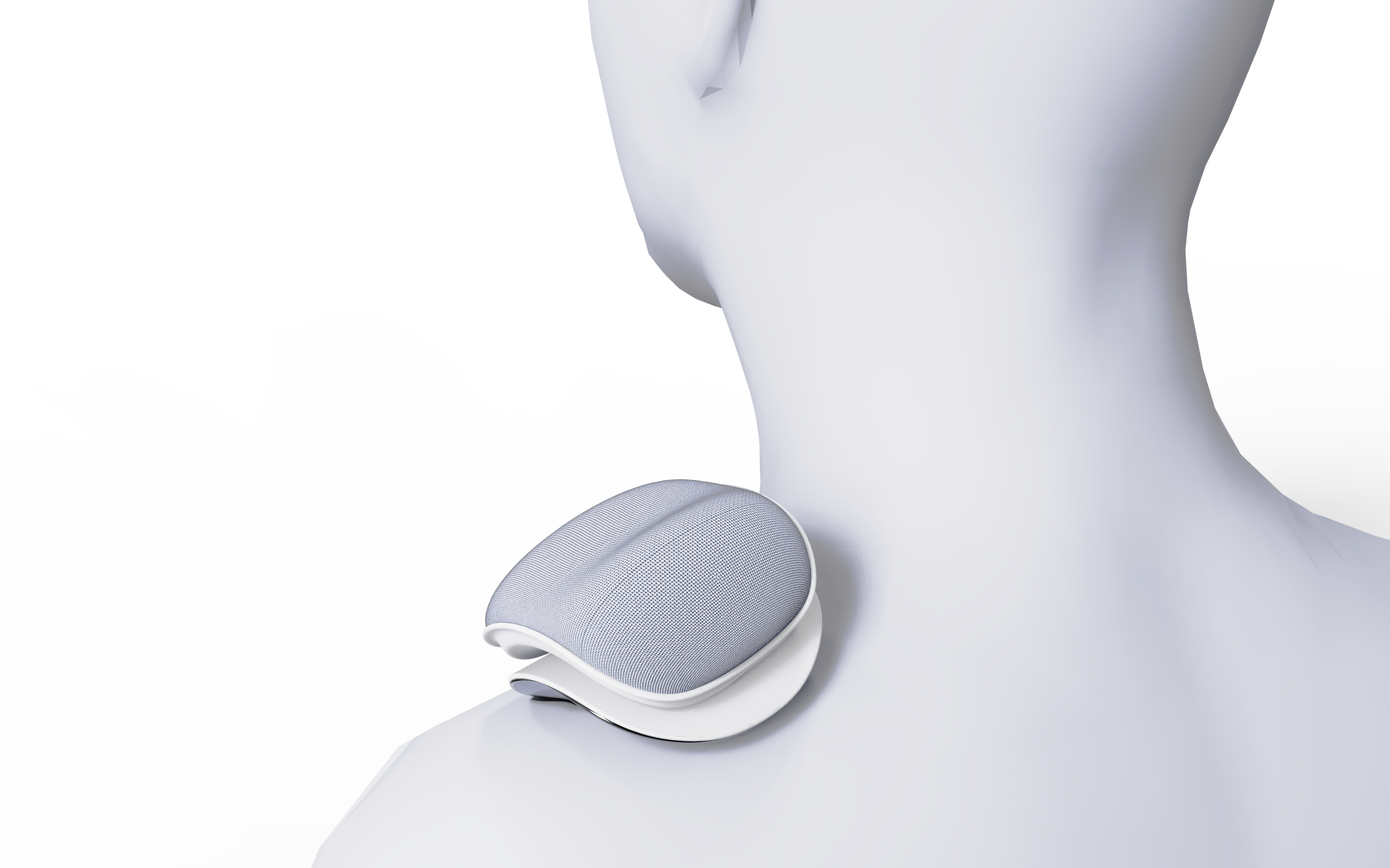 Modular design neck massage instrument，