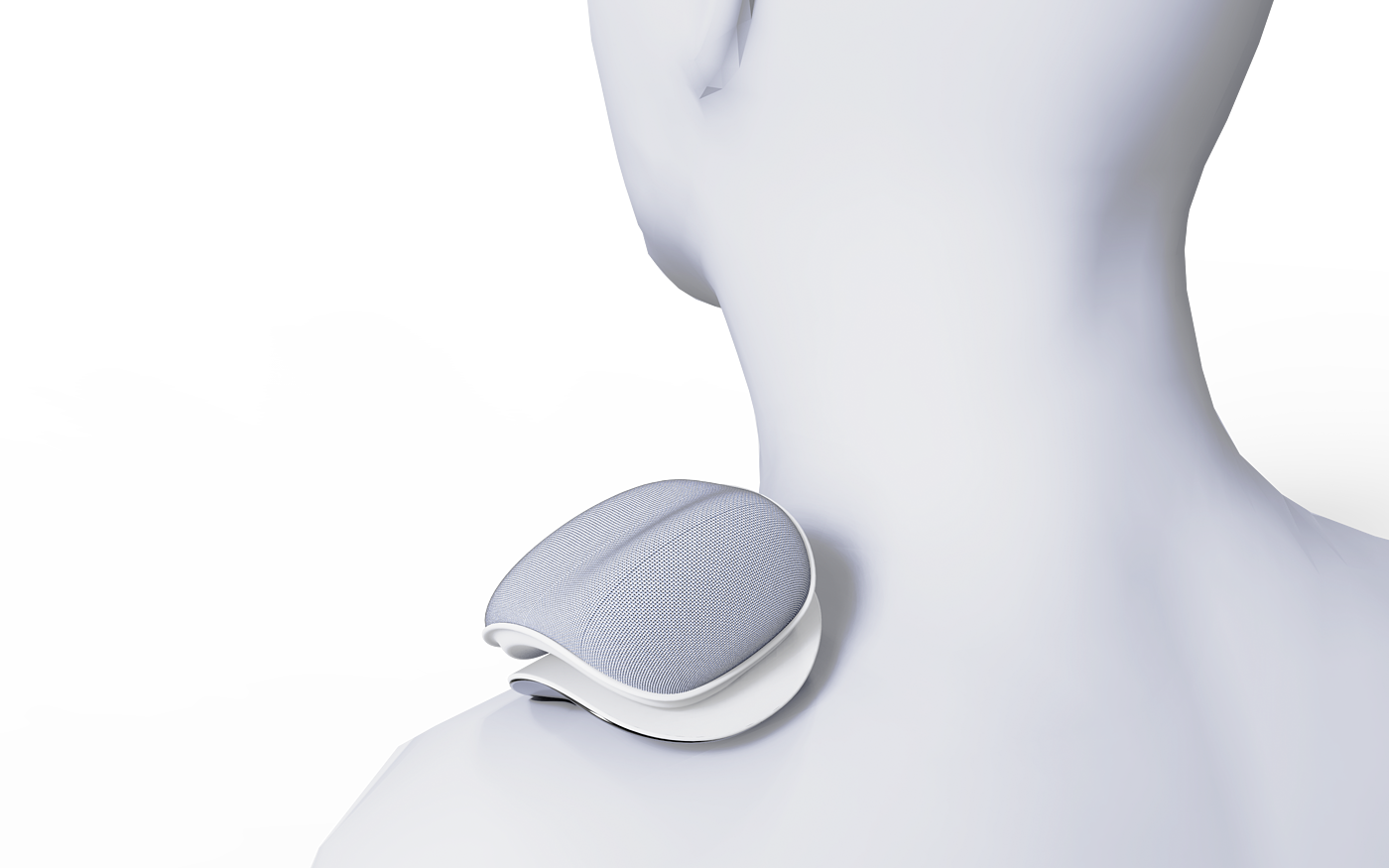 Modular design neck massage instrument，