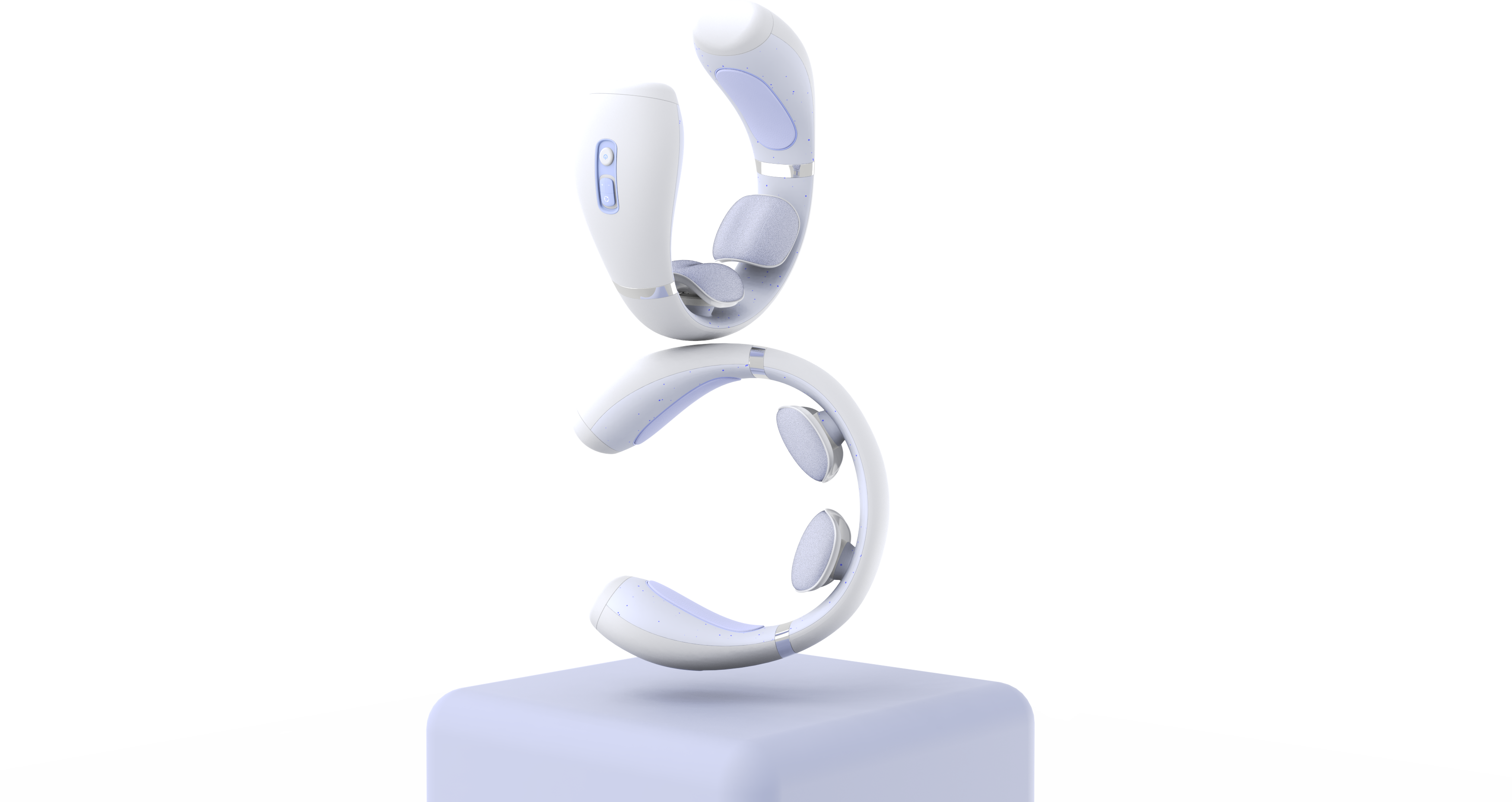 Modular design neck massage instrument，