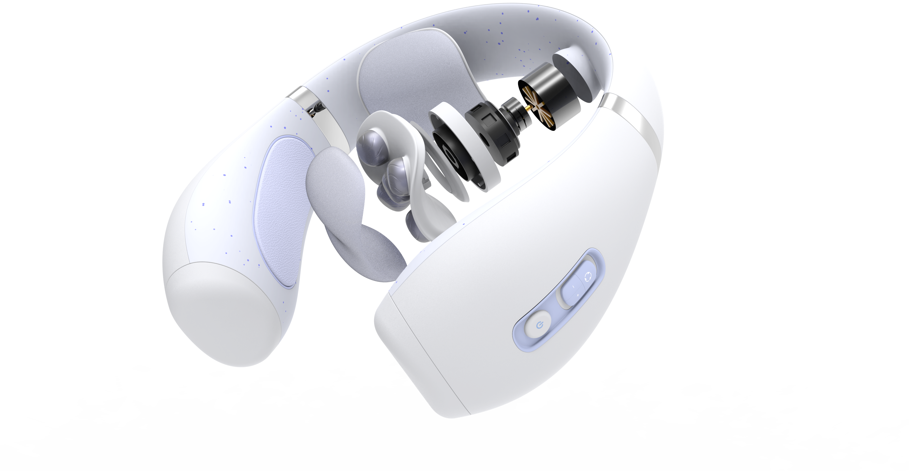 Modular design neck massage instrument，