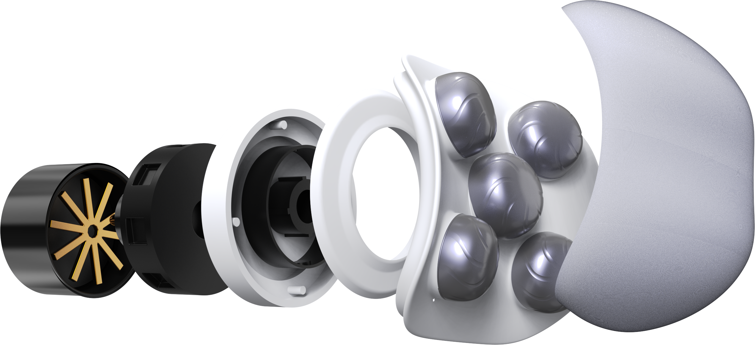 Modular design neck massage instrument，