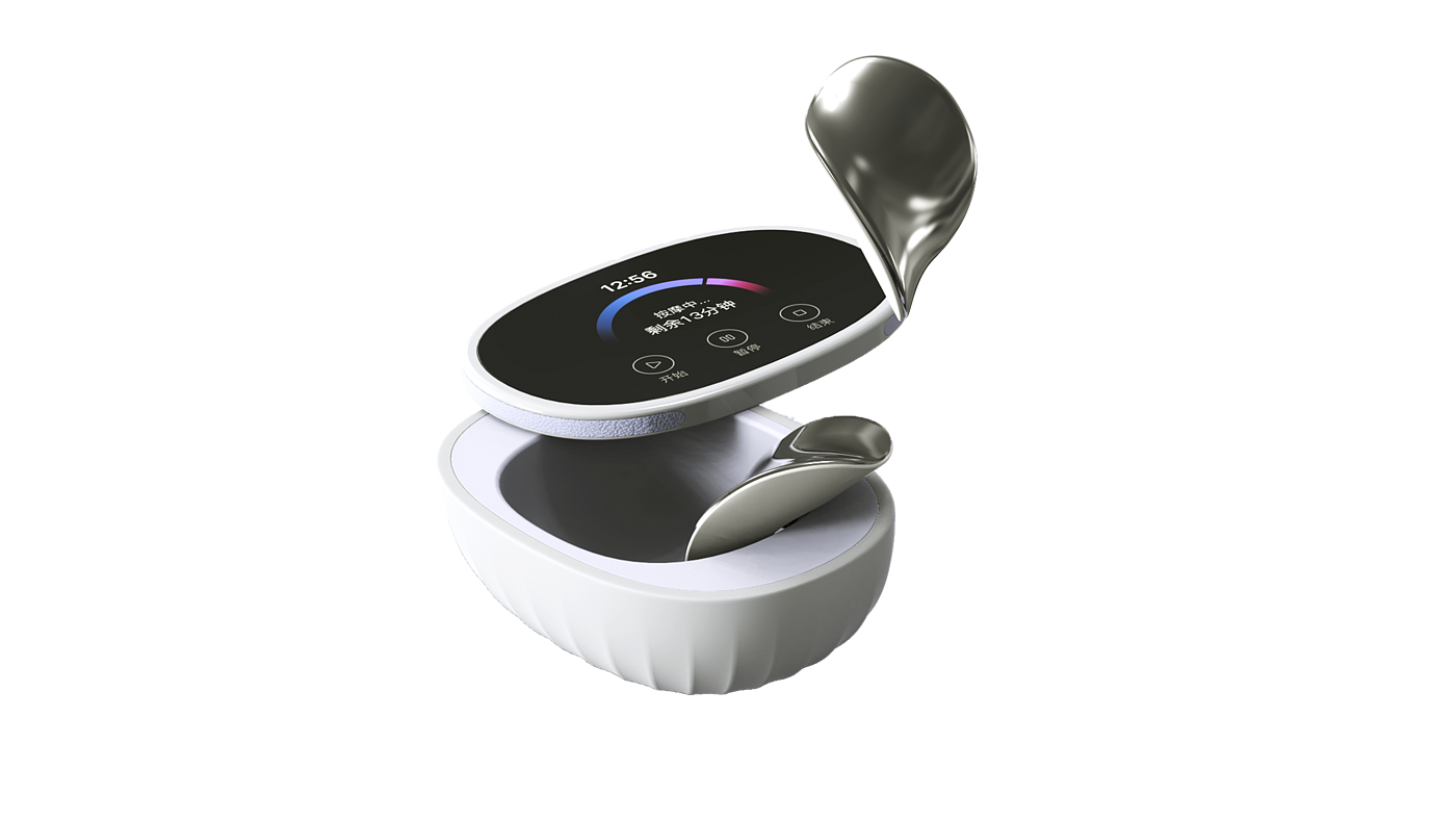 Modular design neck massage instrument，