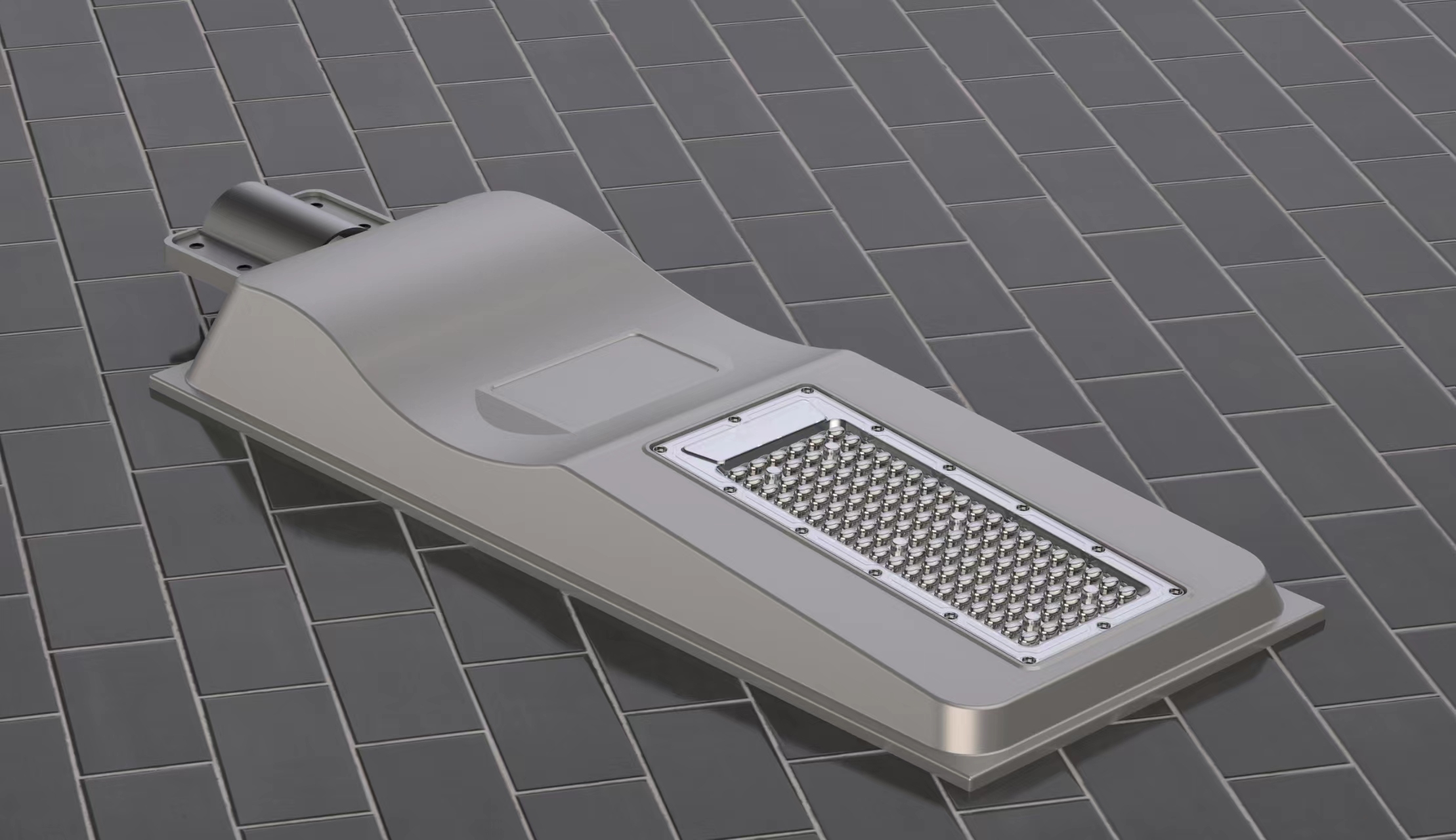 Integrated solar street light，