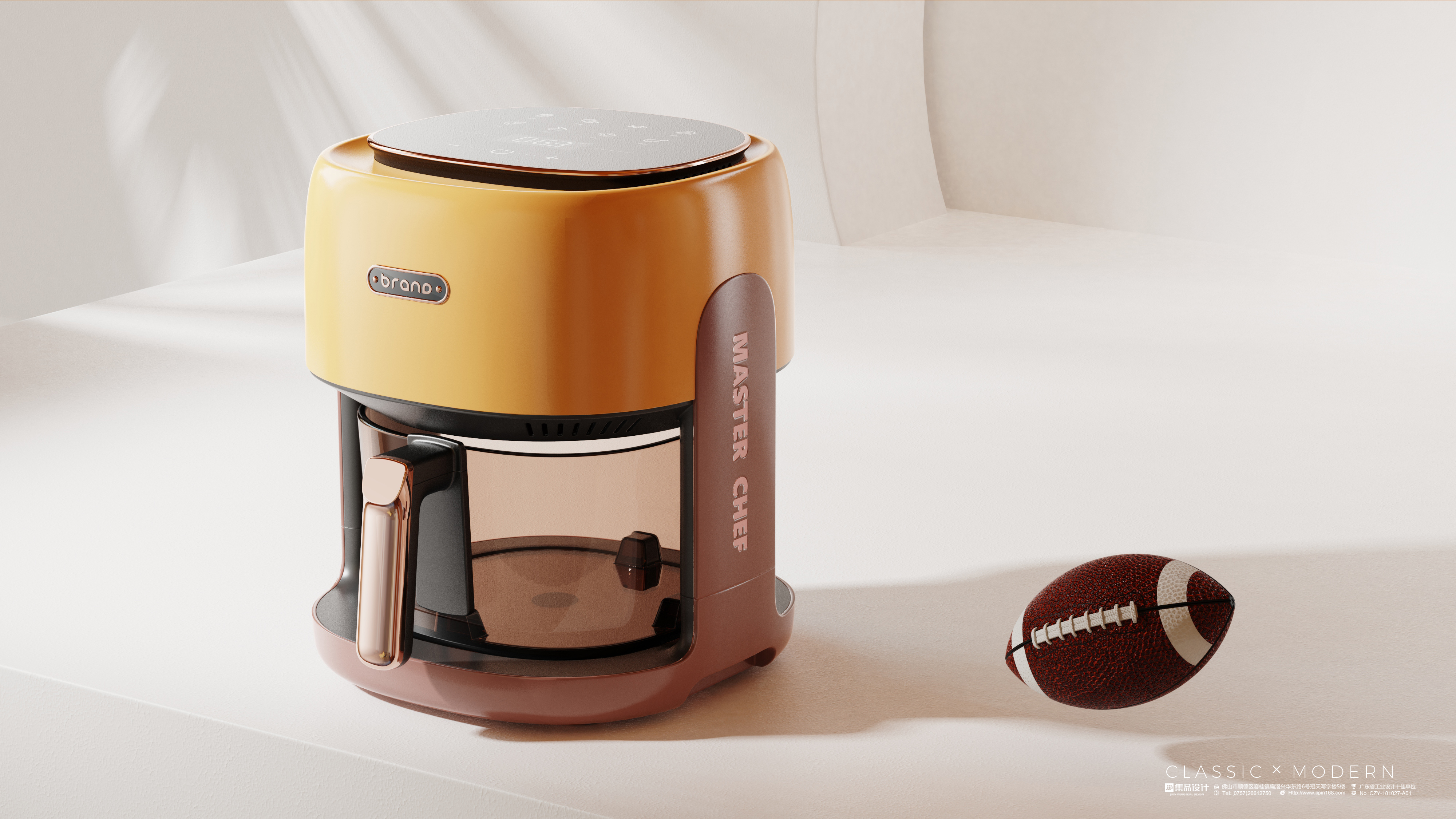 Air fryer，Visual Air Fryer，Home appliance design，product design，industrial design，