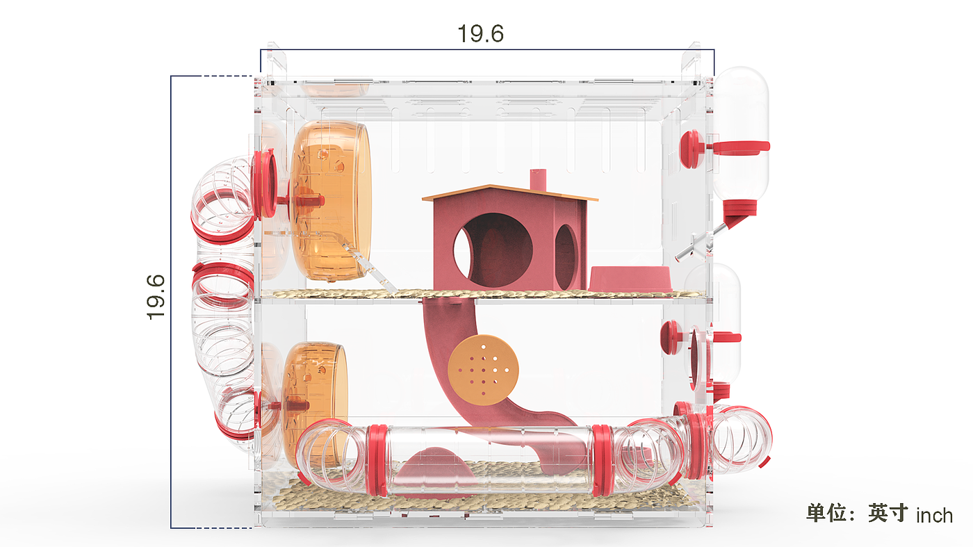 Pet Supplies & Pet，product design，industrial design，Pets，Hamster，Appearance design，