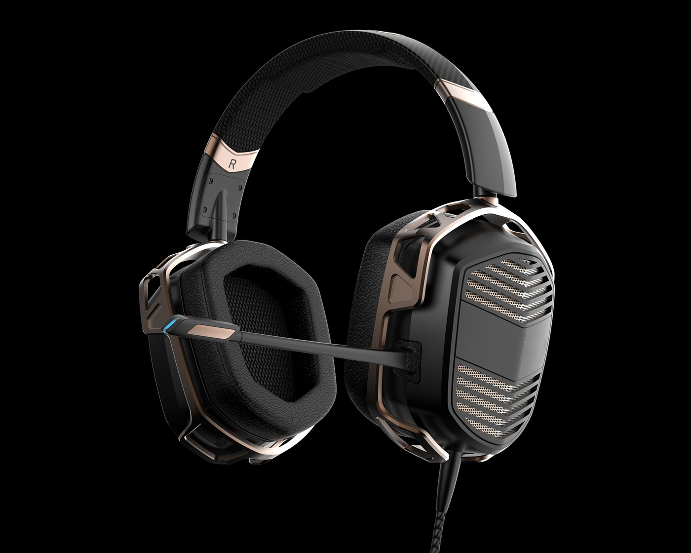 Wireless headset，Digital，conceptual design，SKELATA，