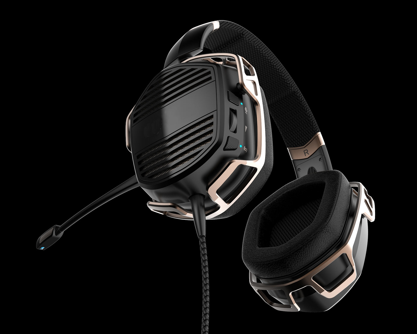 Wireless headset，Digital，conceptual design，SKELATA，