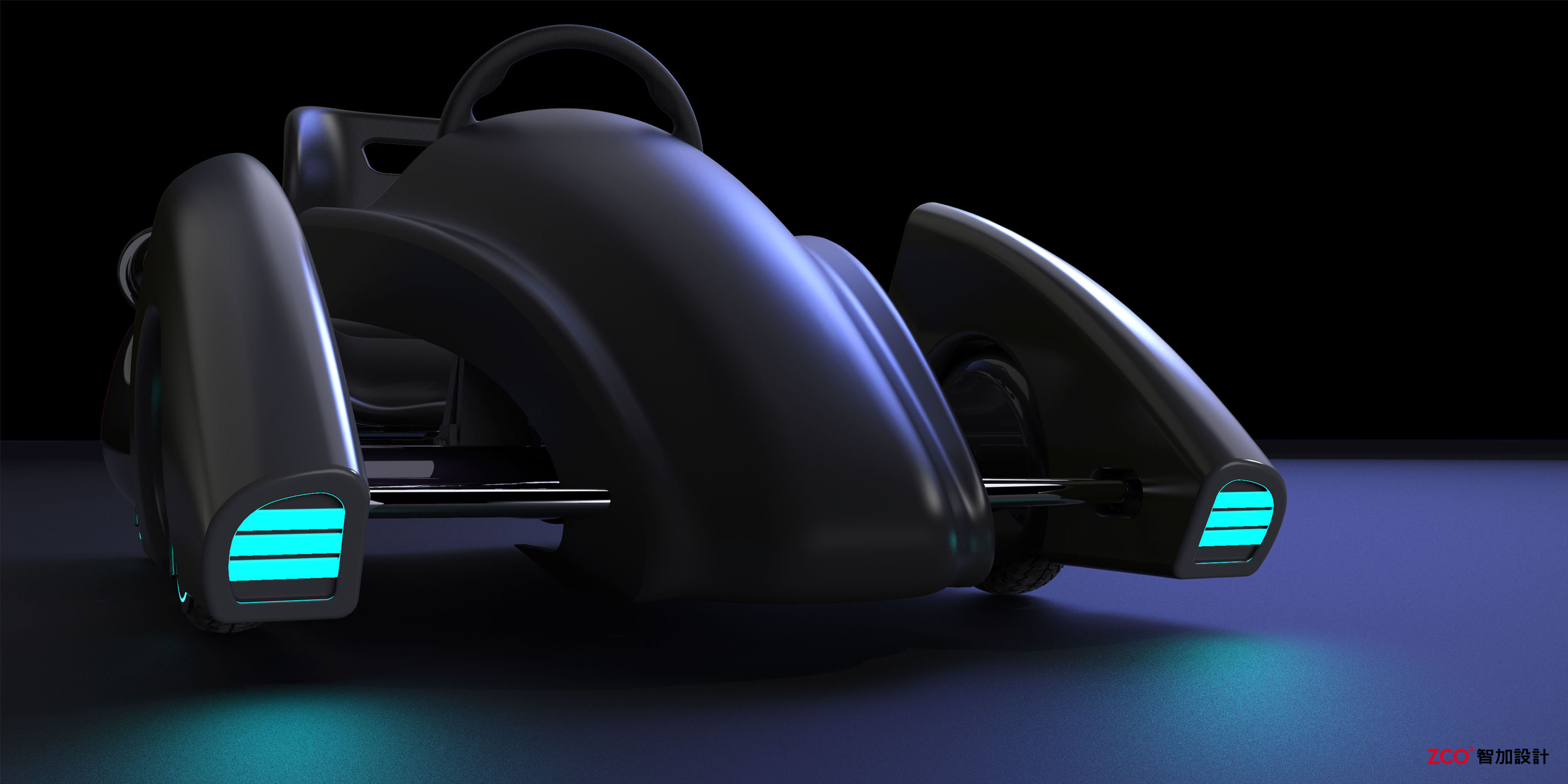 Zhijia design，go-kart，