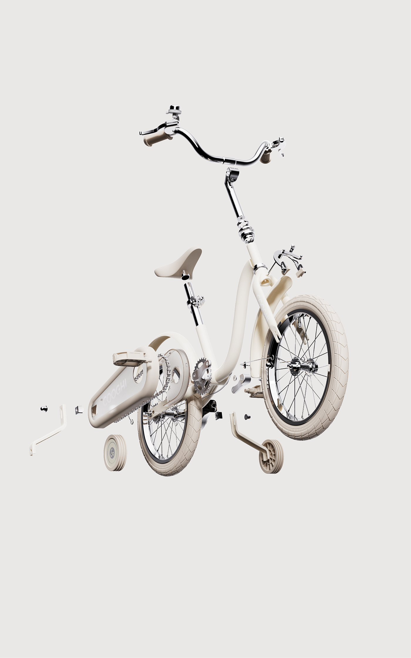 product design，Cool Ride，Children bicycle，Riding tools，Bicycle，Design，originality，