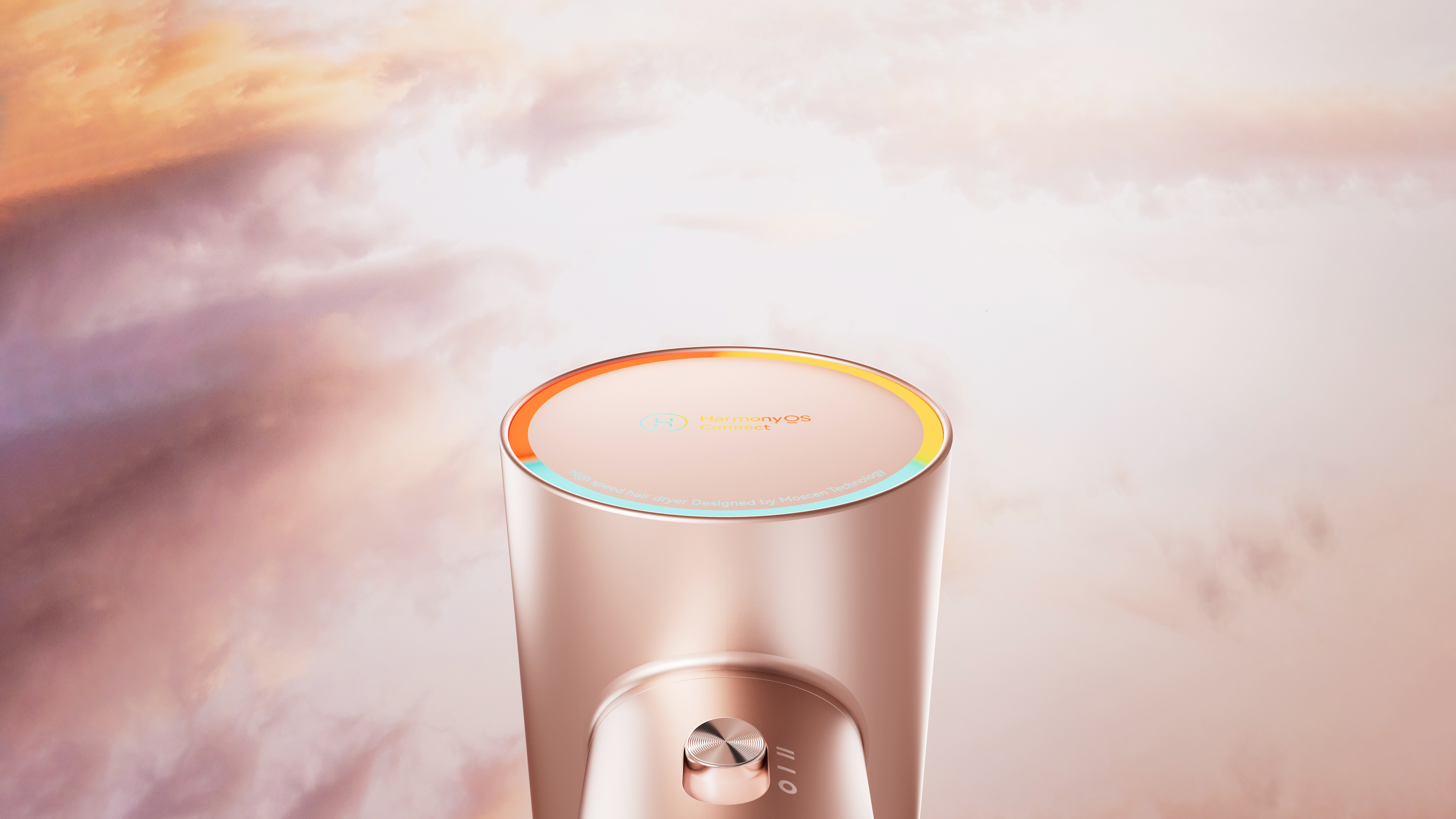 hair drier，High speed hair dryer，Personal care products，visual effect performance，colourful，Render，5% design，