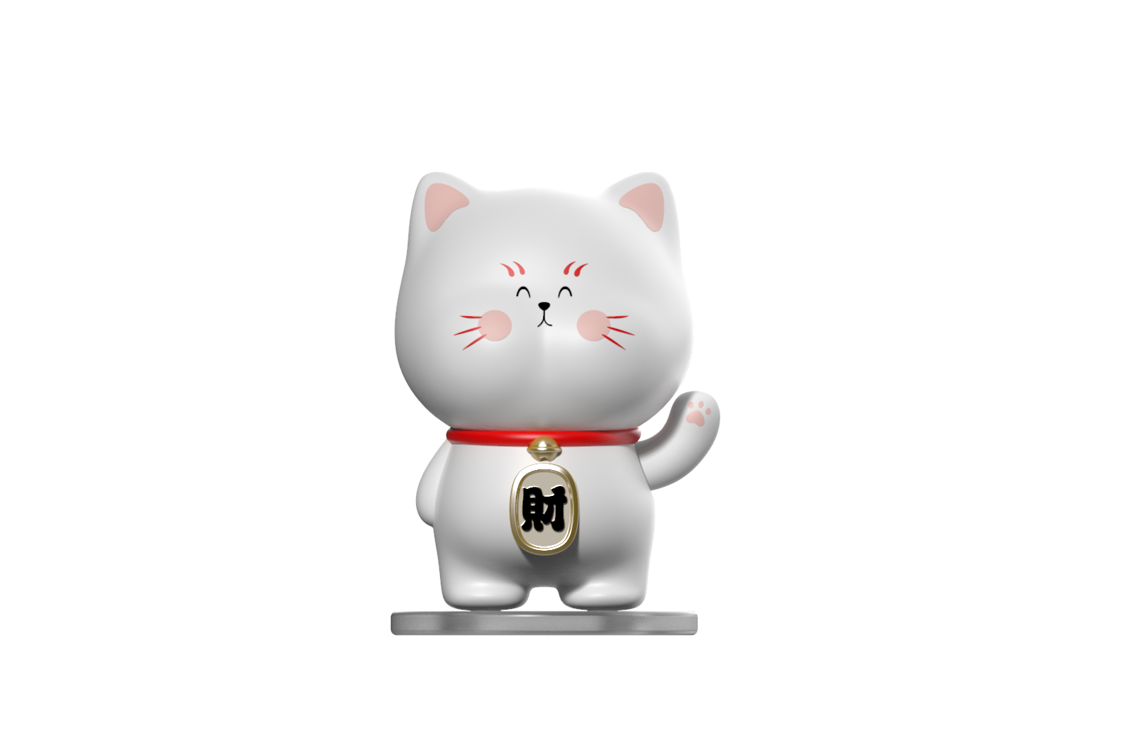 Fortune Cat，Kitty，Cartoon，lovely，solar energy，