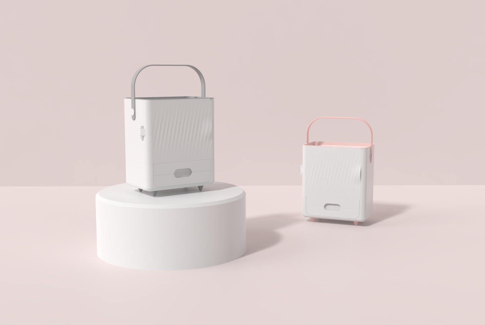 Cosmetic mirror，Beauty mirror，storage box，