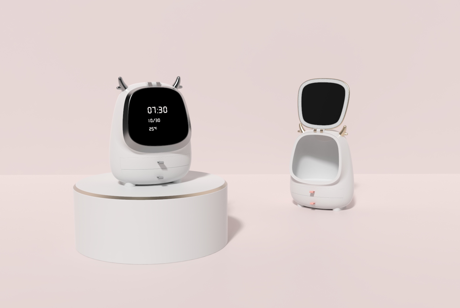 Cosmetic mirror，Beauty mirror，storage box，