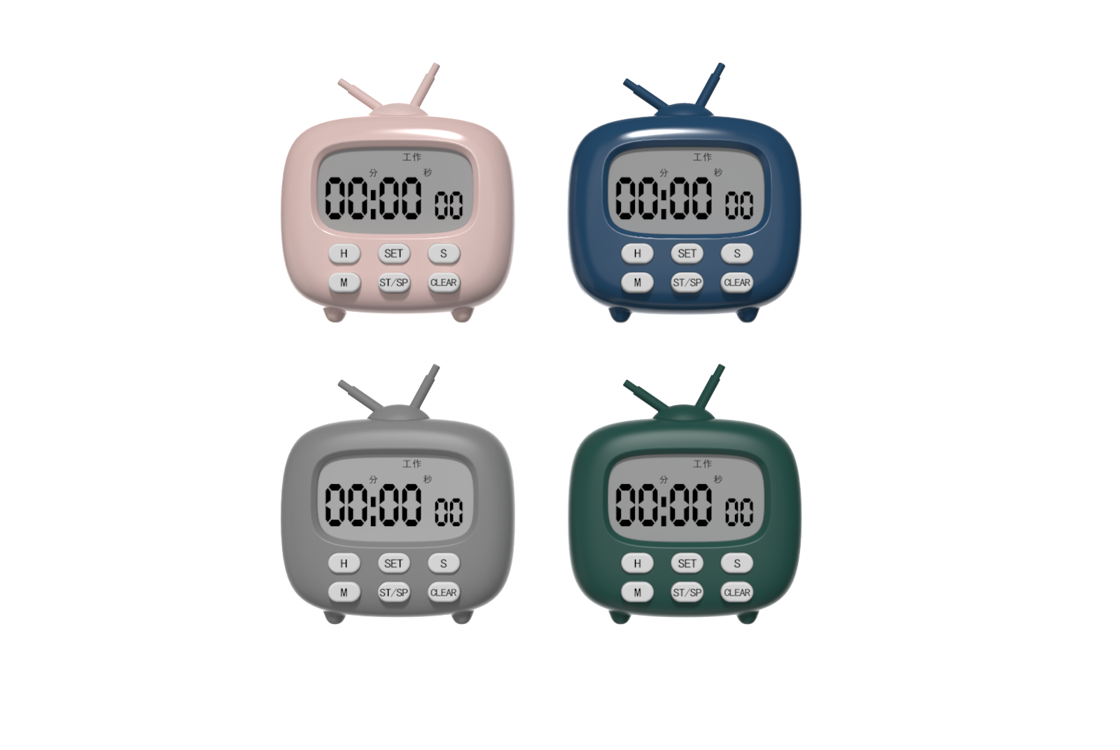 timer，Little devil，Small TV，