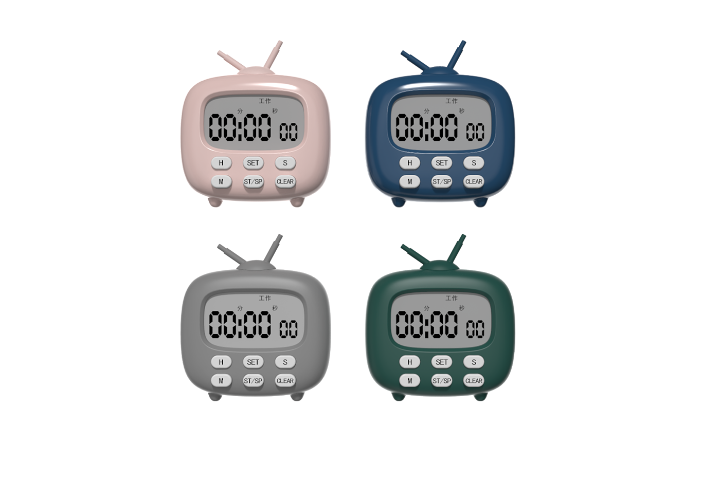 timer，Little devil，Small TV，
