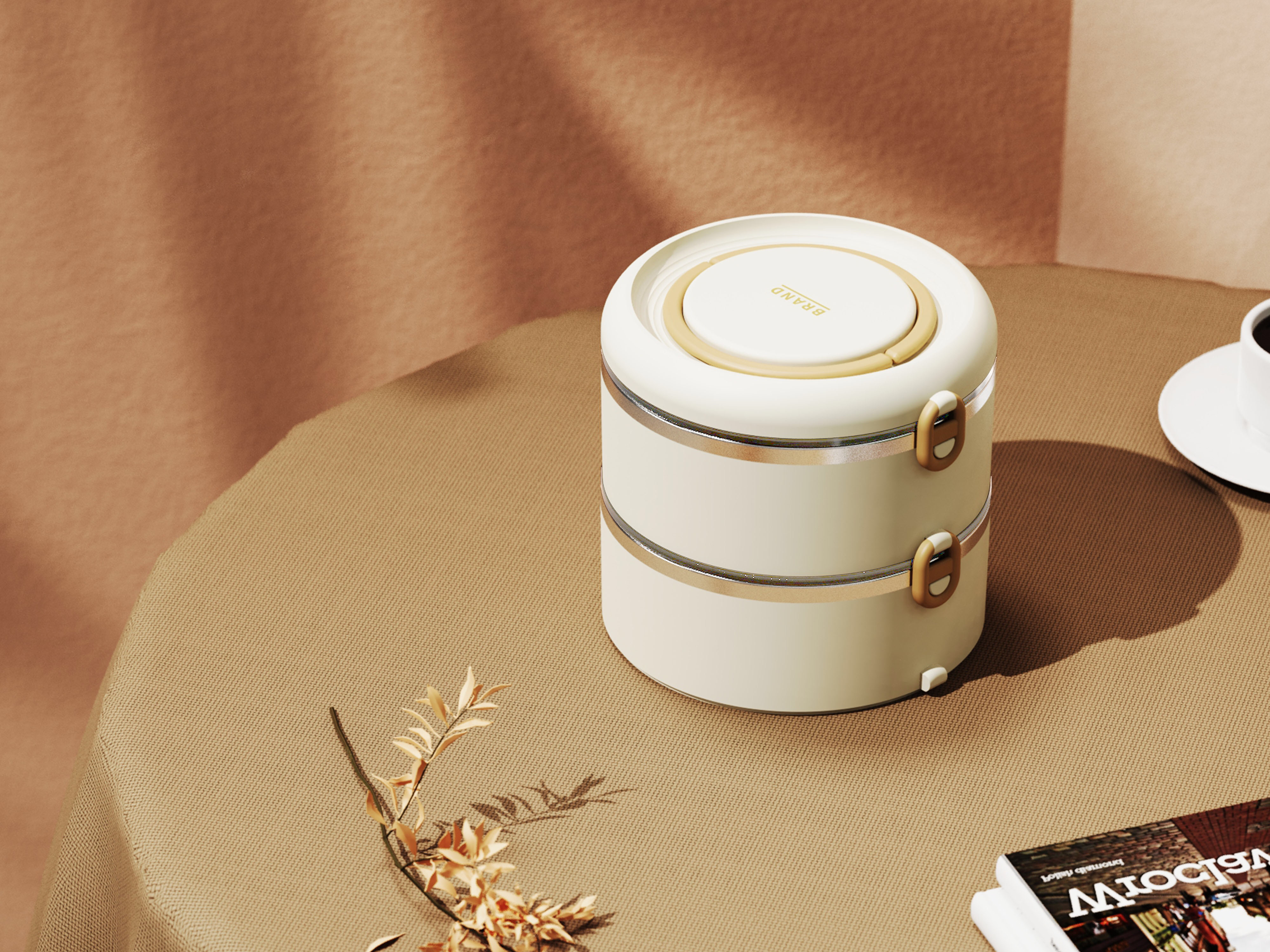 Lunch box，office worker，Lunch box，Multi-layer Bento Box，