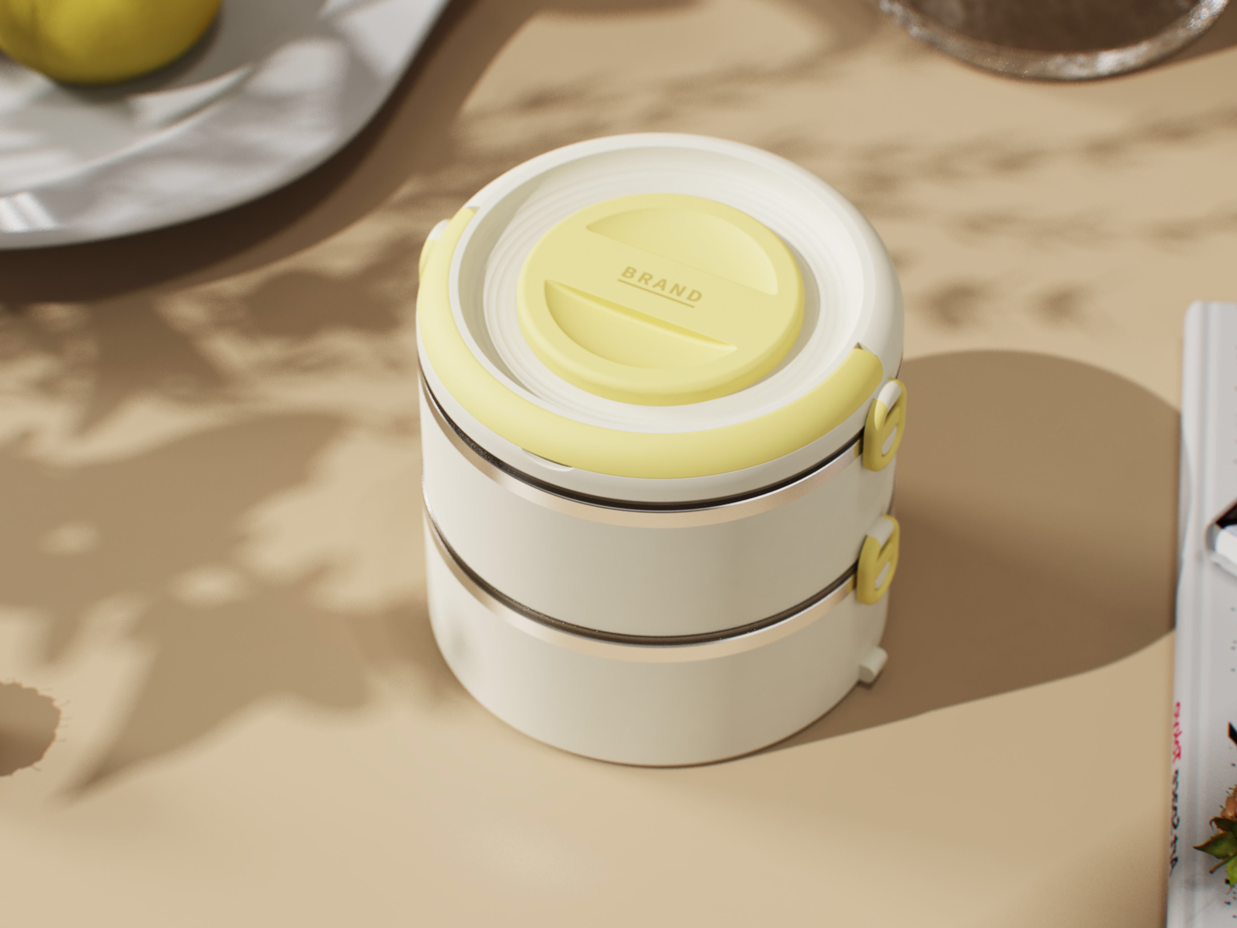 Lunch box，office worker，Lunch box，Multi-layer Bento Box，