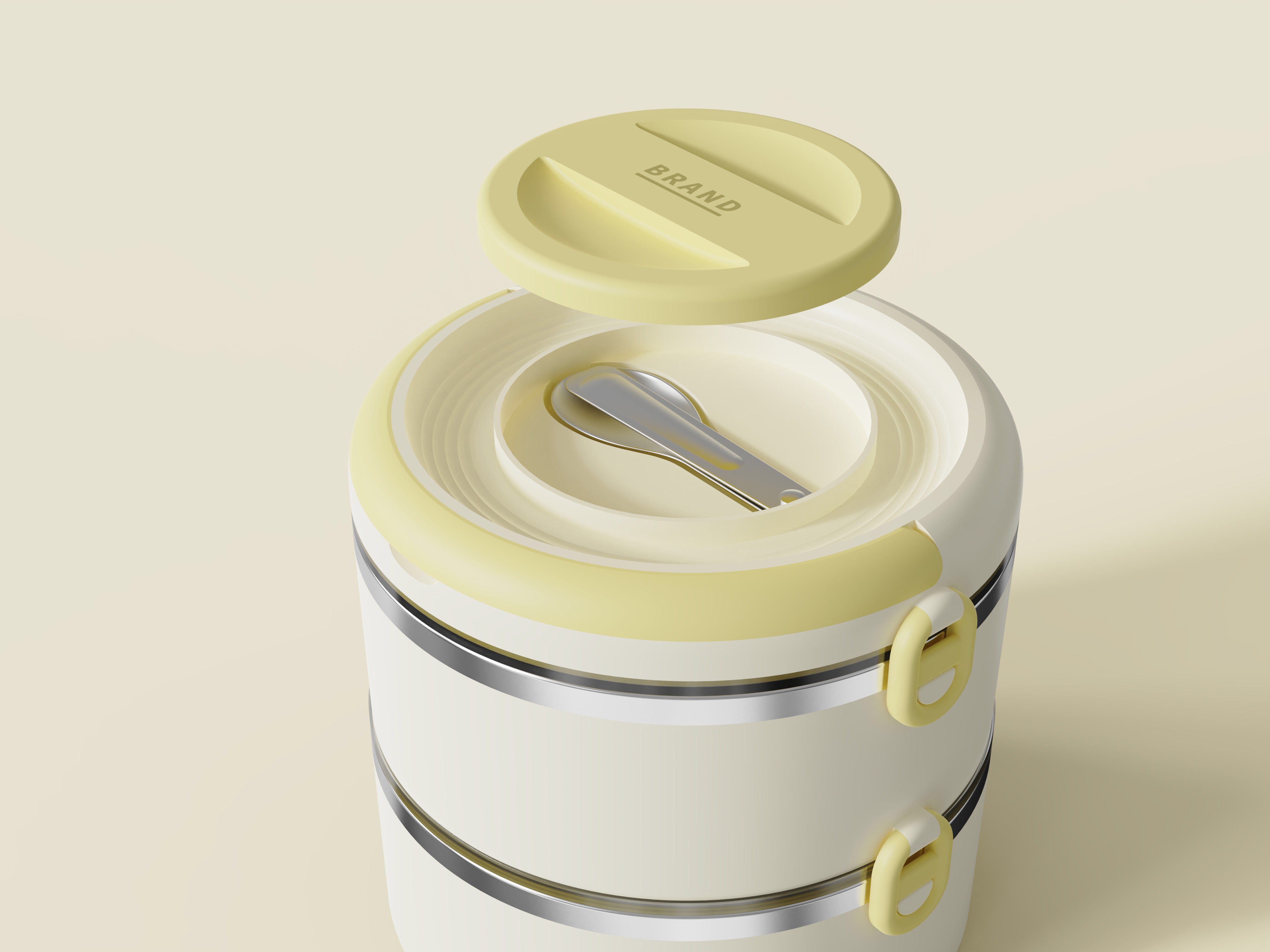 Lunch box，office worker，Lunch box，Multi-layer Bento Box，