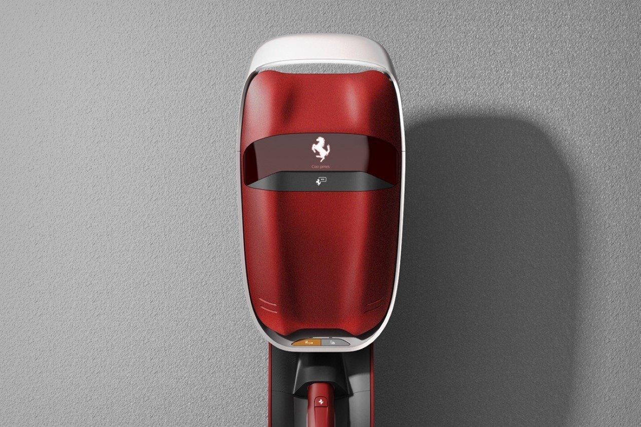 industrial design，Design，Ferrari，car charger ，Charger，design，