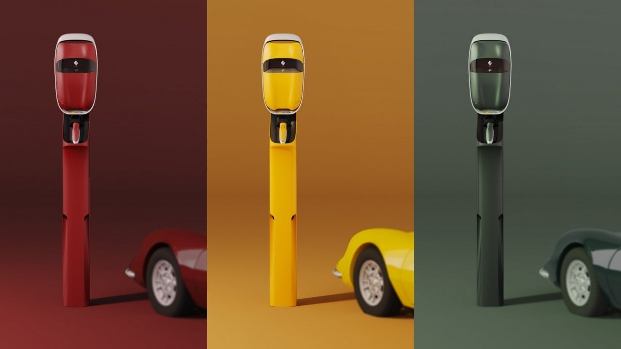 industrial design，Design，Ferrari，car charger ，Charger，design，