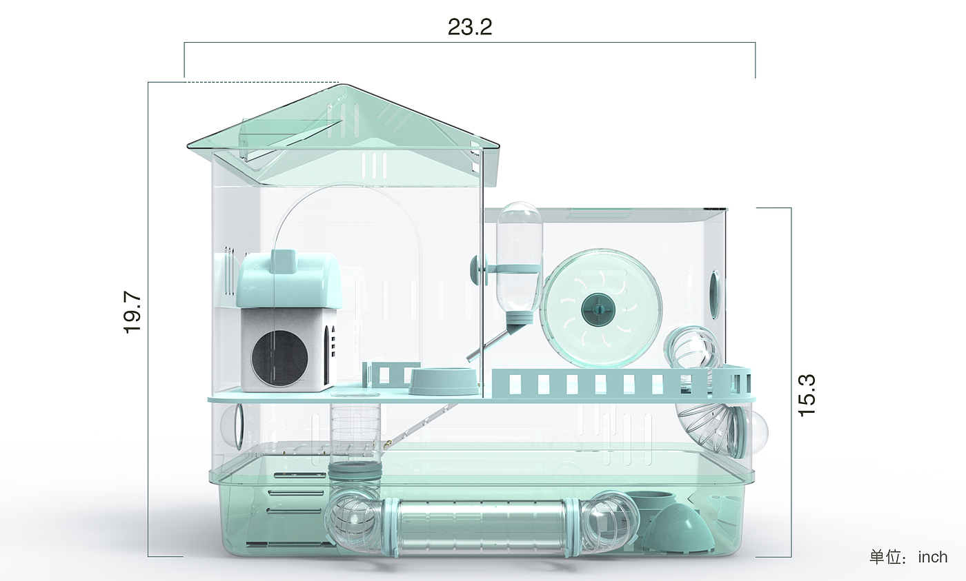 宠物用品，产品设计，宠物，仓鼠，亚克力，