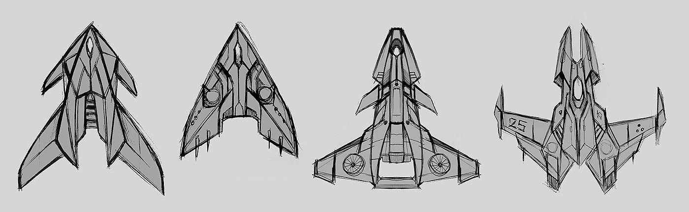 宇宙飞船，Spaceship，概念，