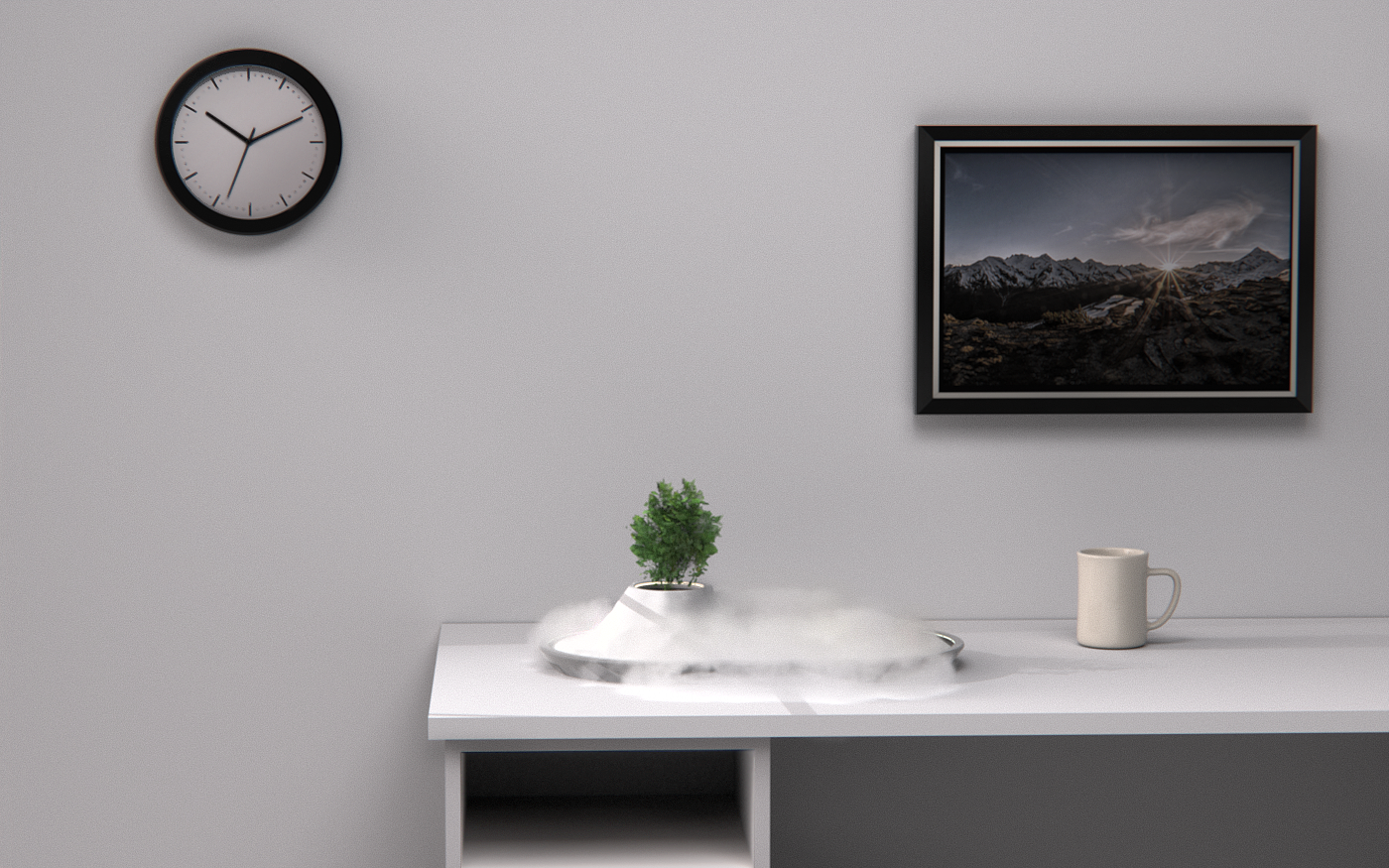 product design，product，industrial design，Botany，lamp，natural，Home Furnishing，