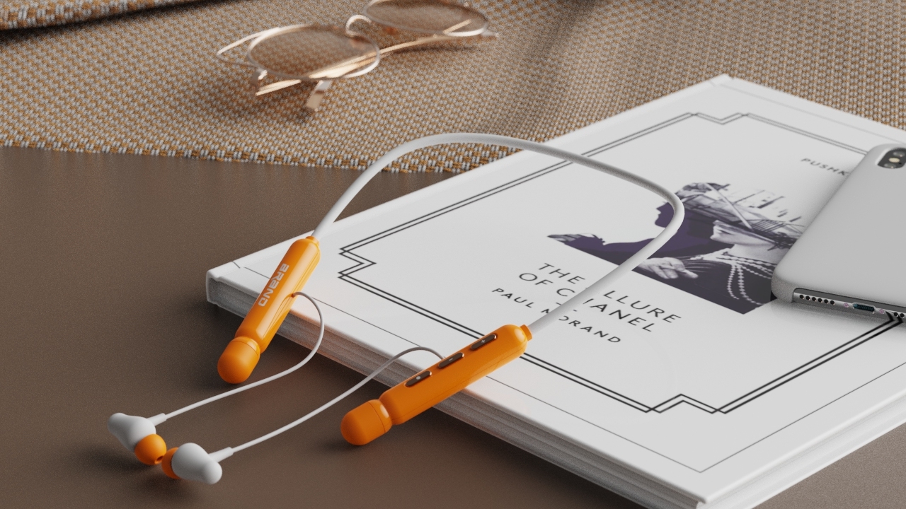 Neck headset，Design，product design，small home appliances，3C digital，headset，