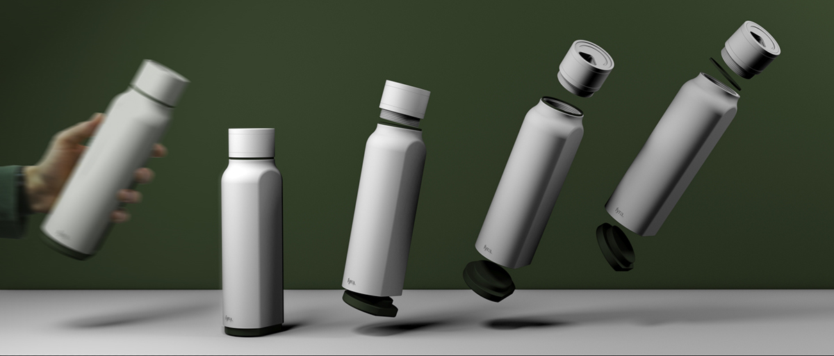 glass，office worker，four，packing，Disassembly of both ends，