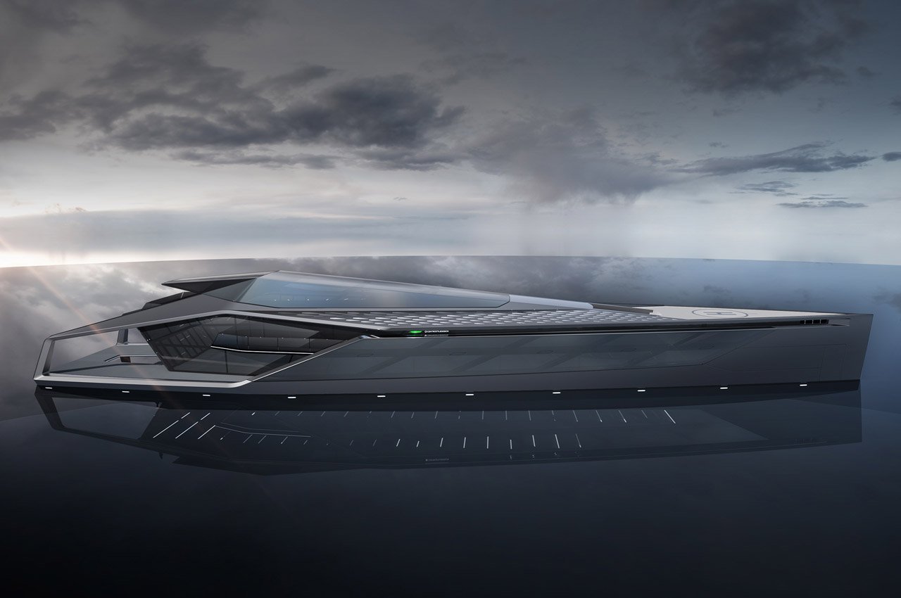 luxury，yacht，Treading water，grace，