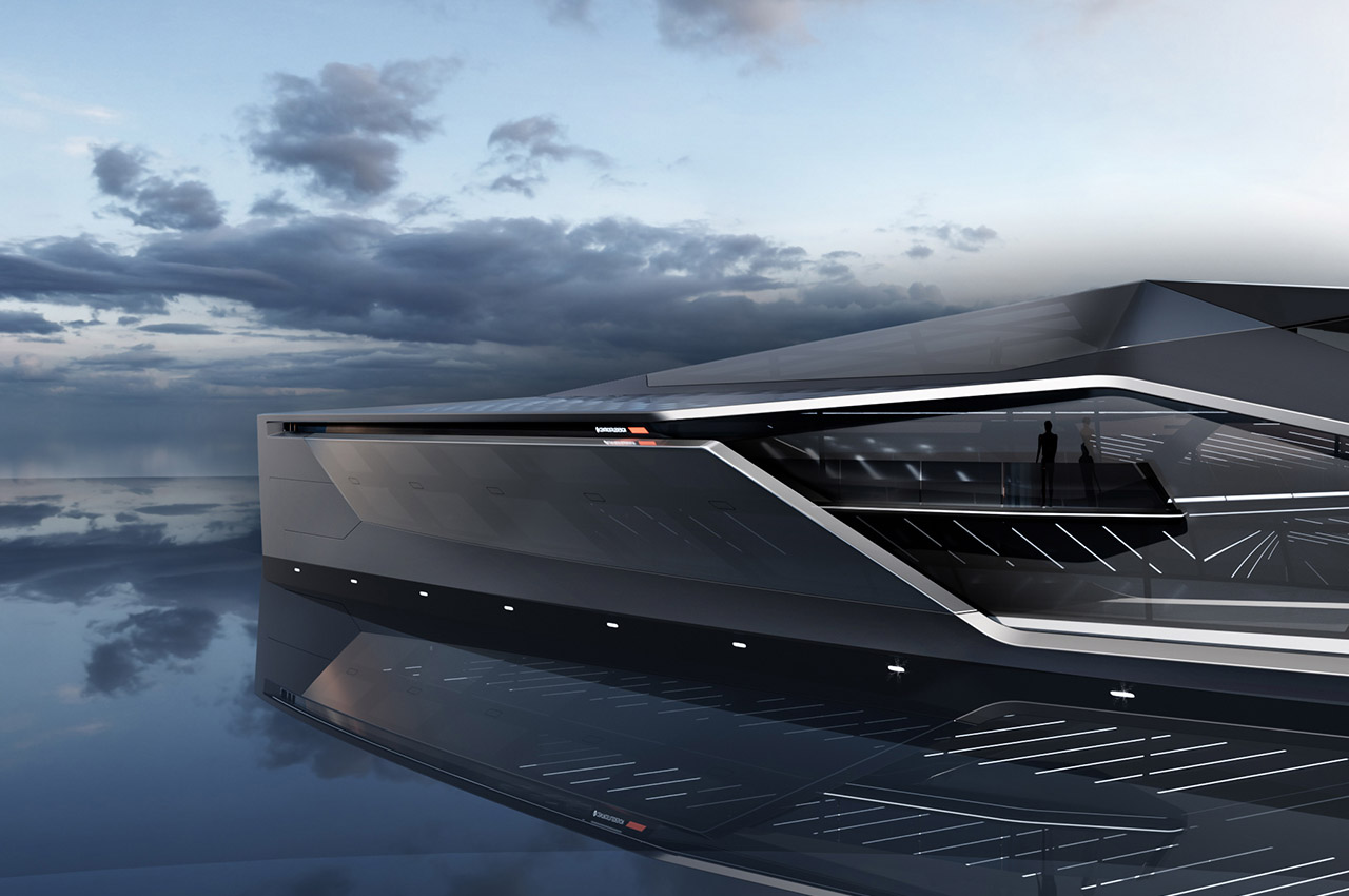 luxury，yacht，Treading water，grace，