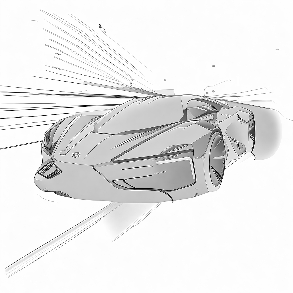sports car, cool, process,，