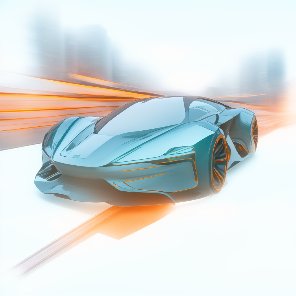 sports car, cool, process,，