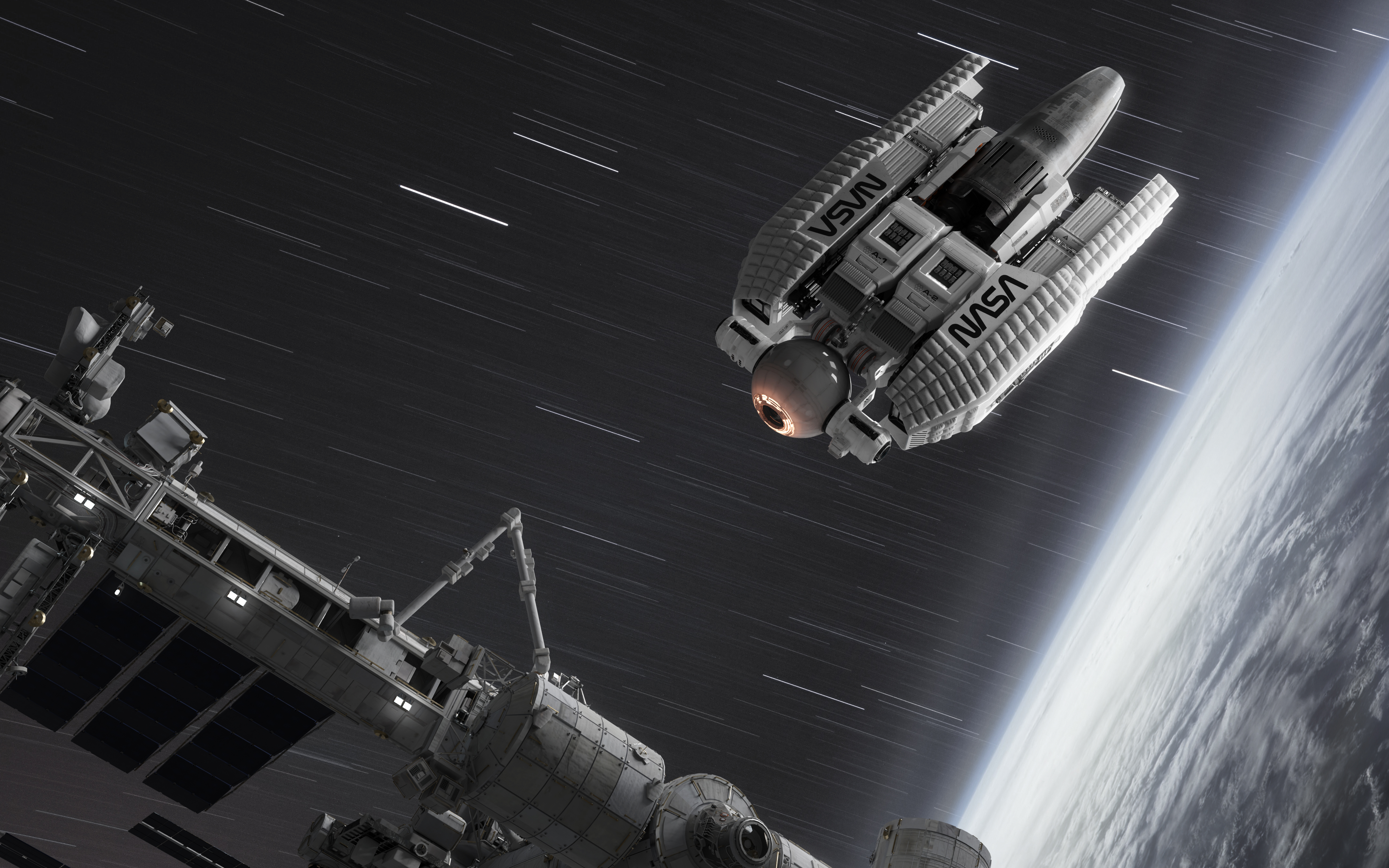 3d，Art，nasa，BLENDER，telescope，eye，