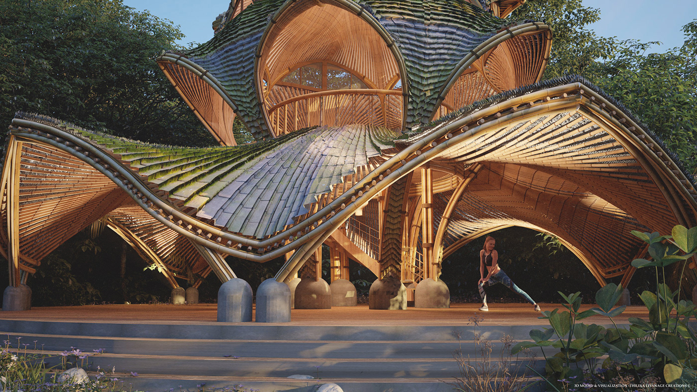 Yoga Hall，Yoga Hall，Architecture，environmental design，