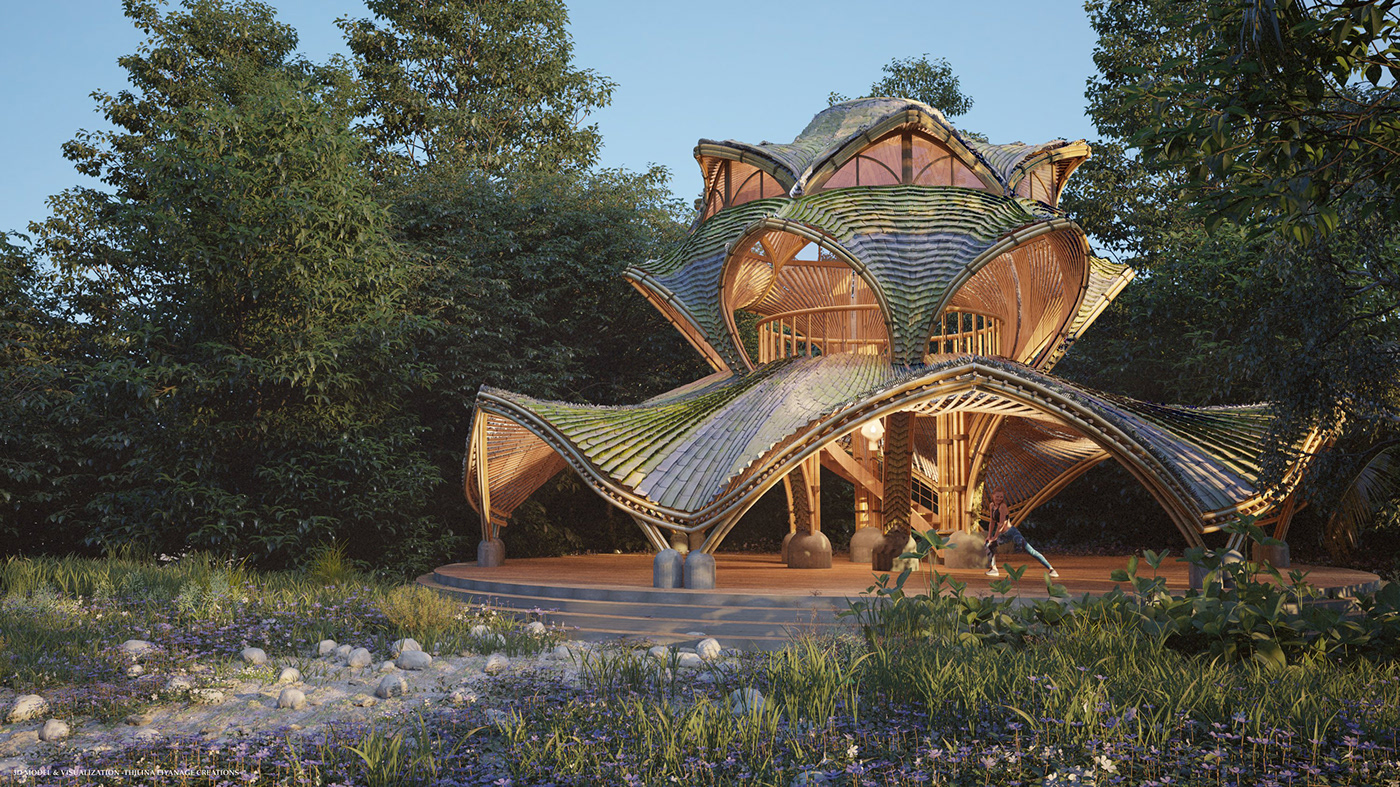 Yoga Hall，Yoga Hall，Architecture，environmental design，