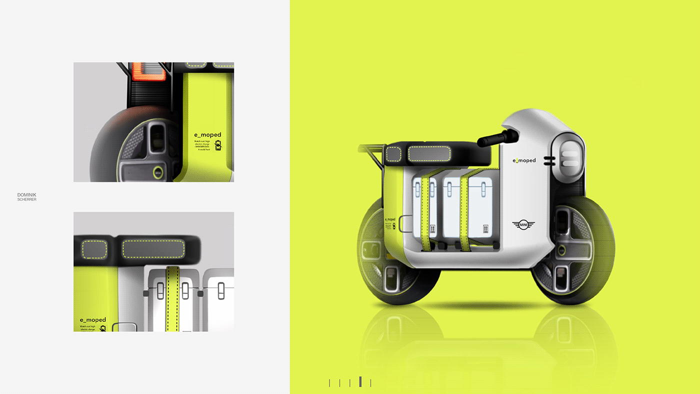 MINI e_moped，vehicle，Electric City Scooter，originality，