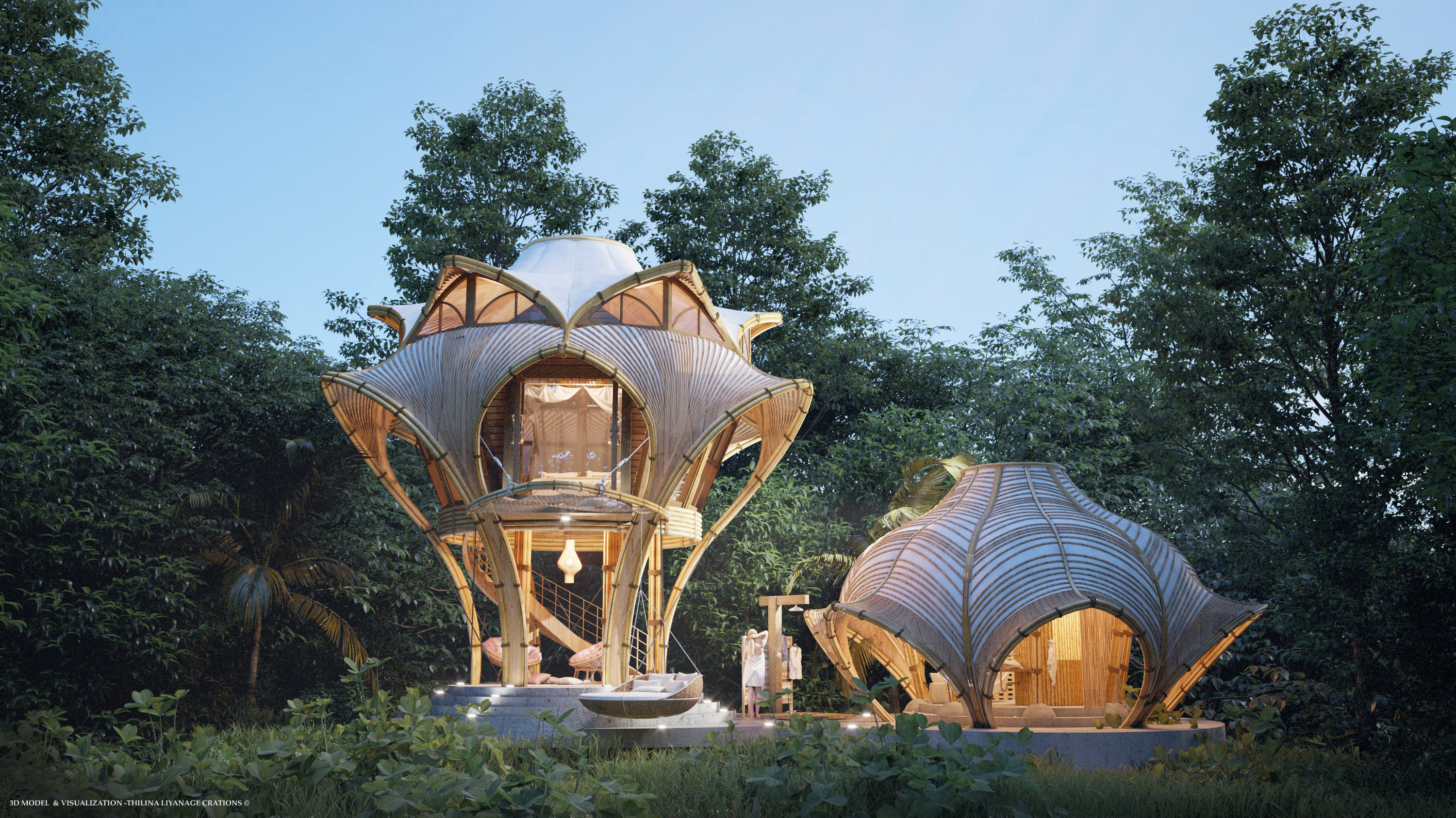 Architectural design，villa，Bali，