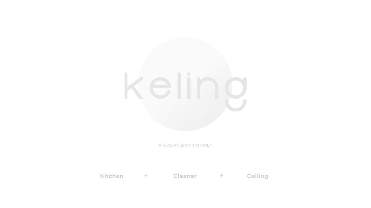 Keling，air cleaner，Household Electric Appliances，conceptual design，
