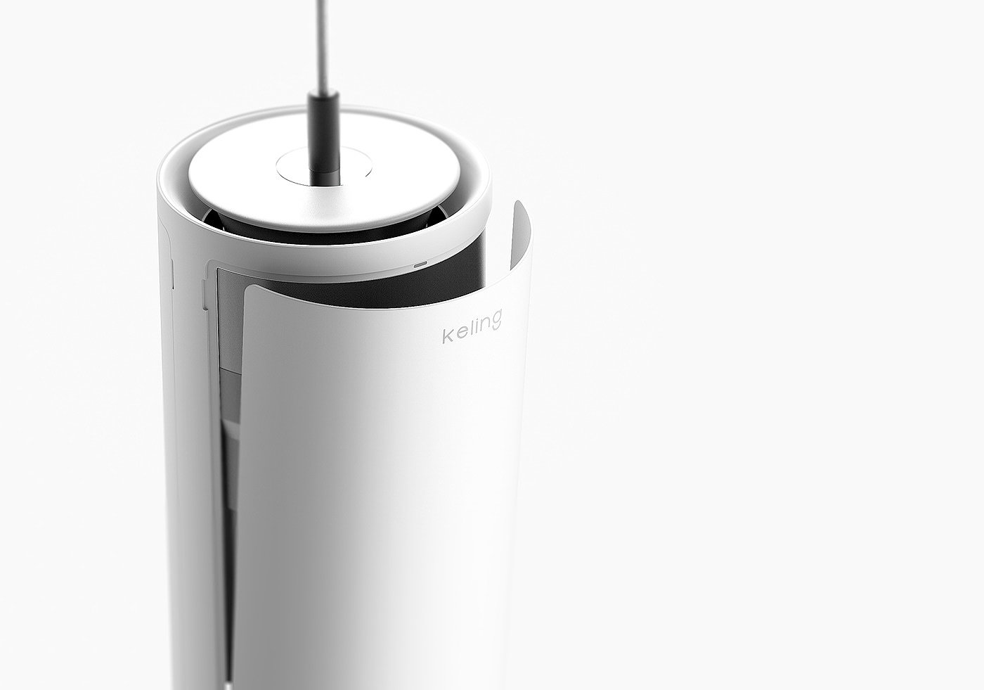 Keling，air cleaner，Household Electric Appliances，conceptual design，