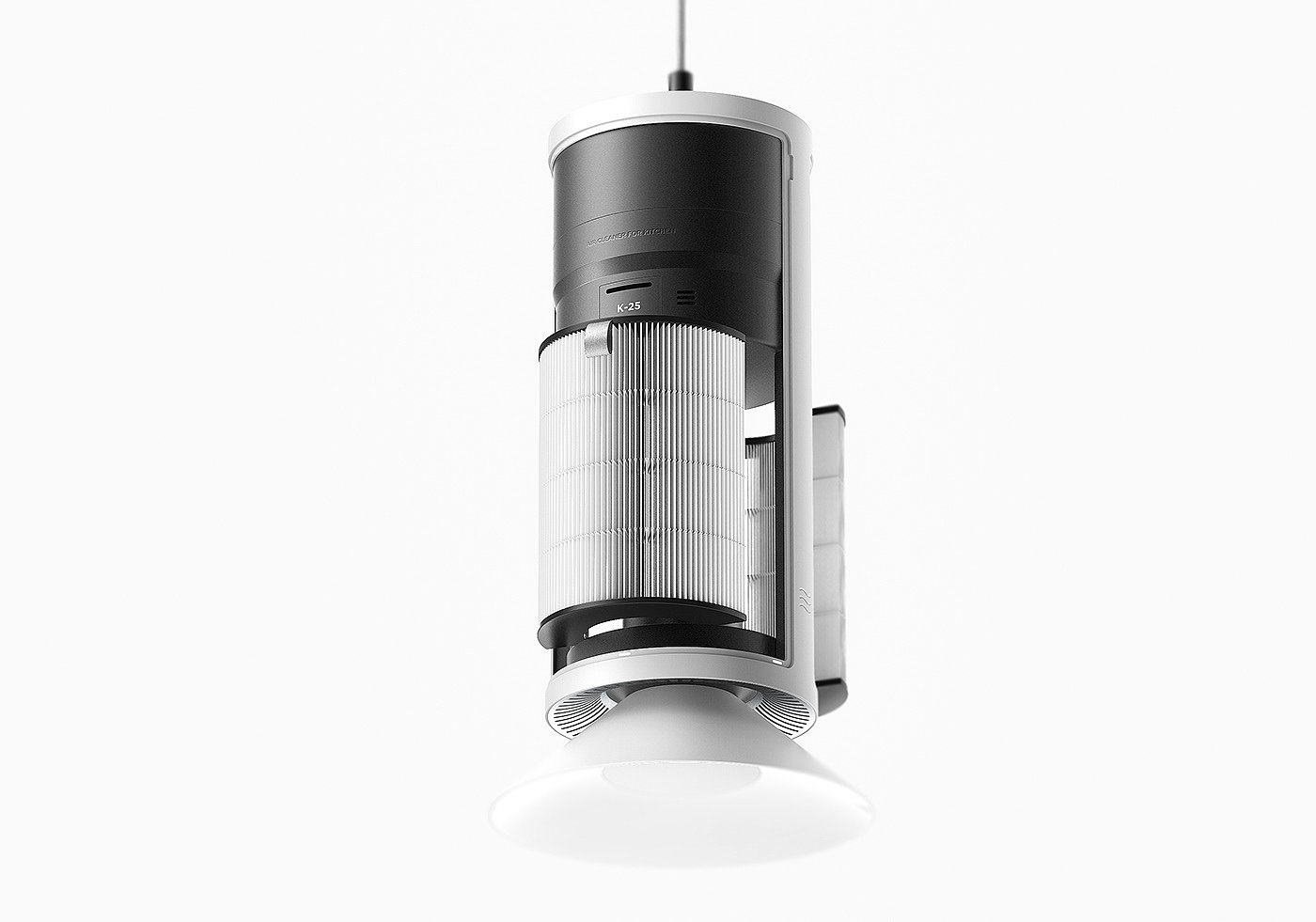 Keling，air cleaner，Household Electric Appliances，conceptual design，