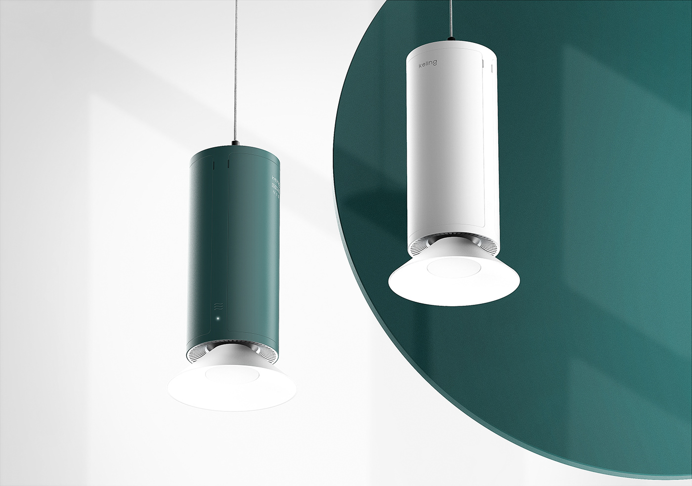 Keling，air cleaner，Household Electric Appliances，conceptual design，