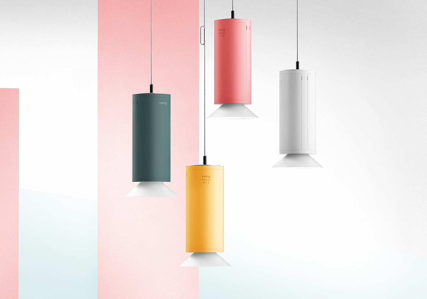 Keling，air cleaner，Household Electric Appliances，conceptual design，