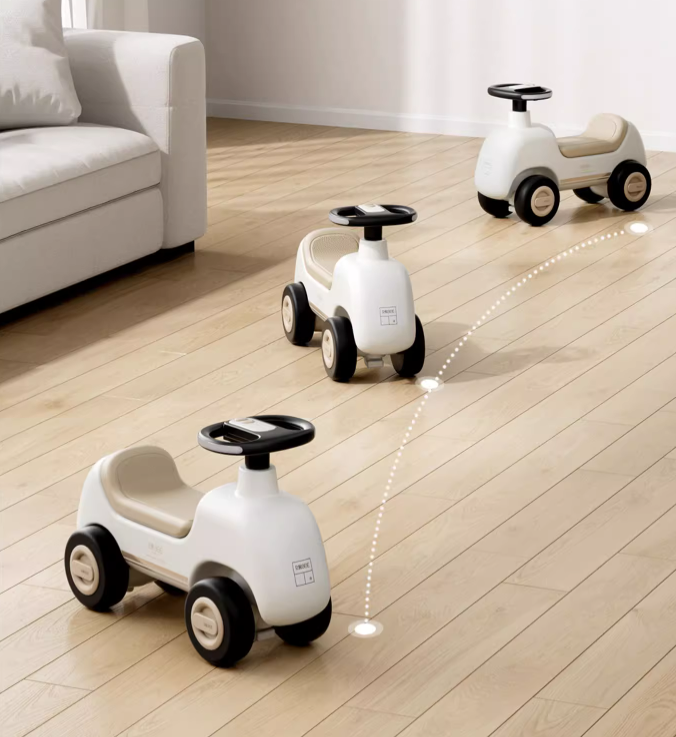 rocking horse，automobile，trailer，