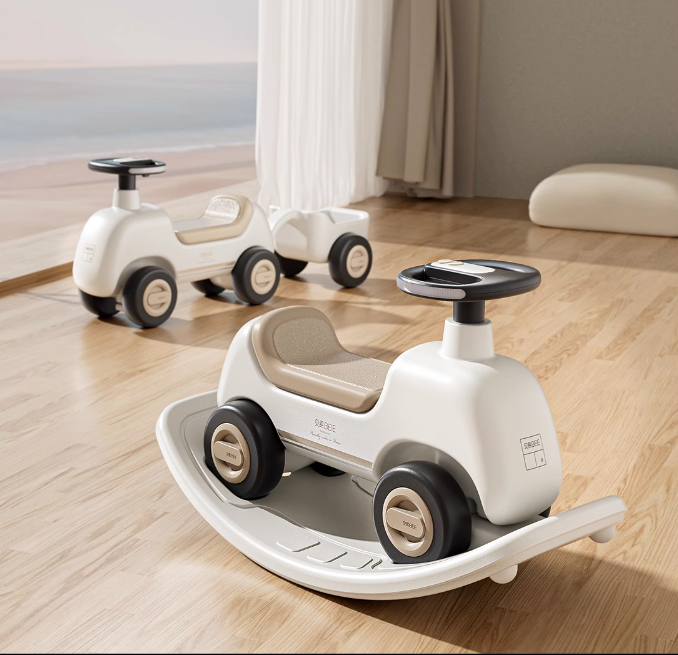 rocking horse，automobile，trailer，